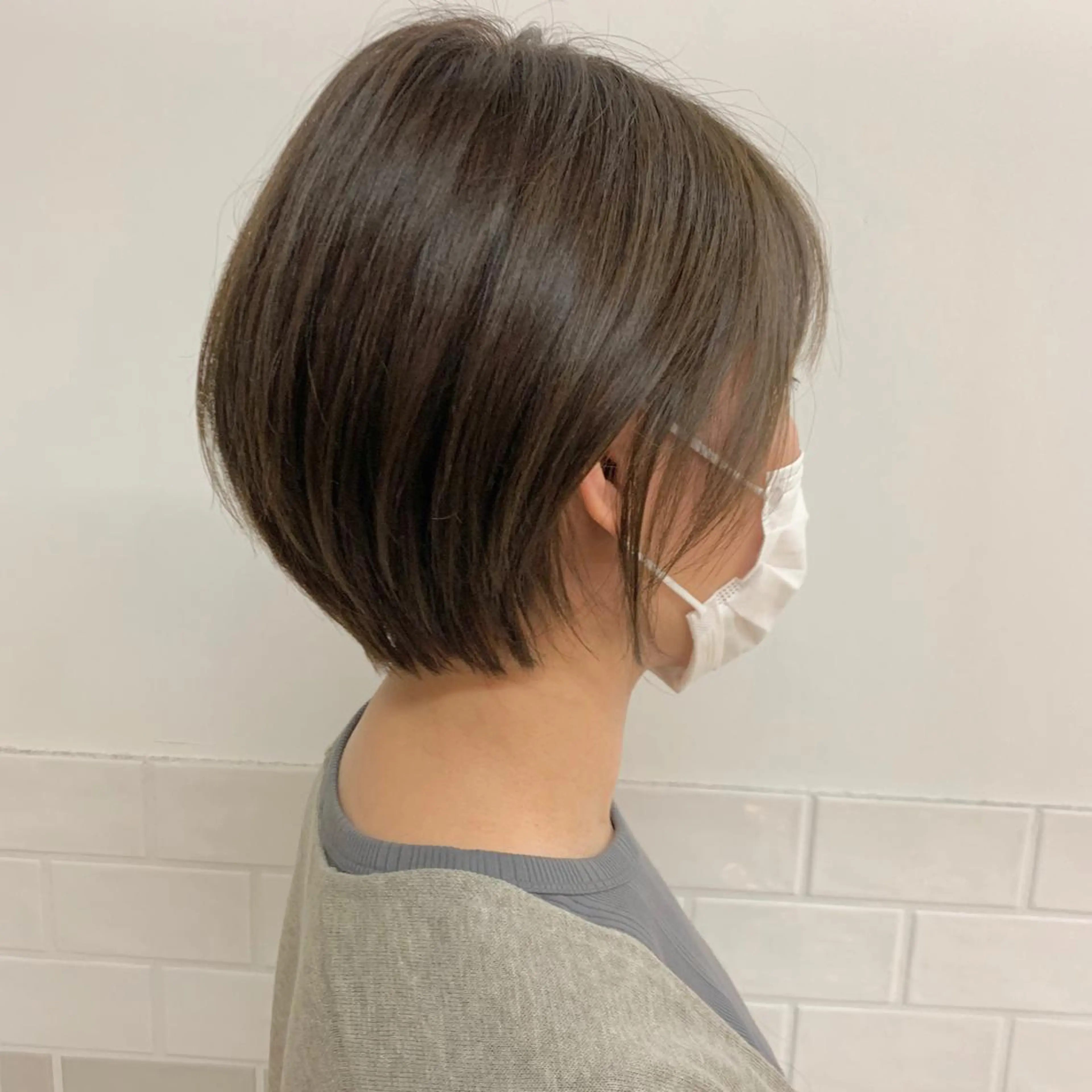 ショート ショートボブ 丸みショート ボブ ショートヘア カット ヘアカラー トリートメント lamie by melt 吉祥寺 【ラミエ バイ メルト】所属・【ミニモ公認】*似合 わせ職人*滝田拳史のヘアスタイル