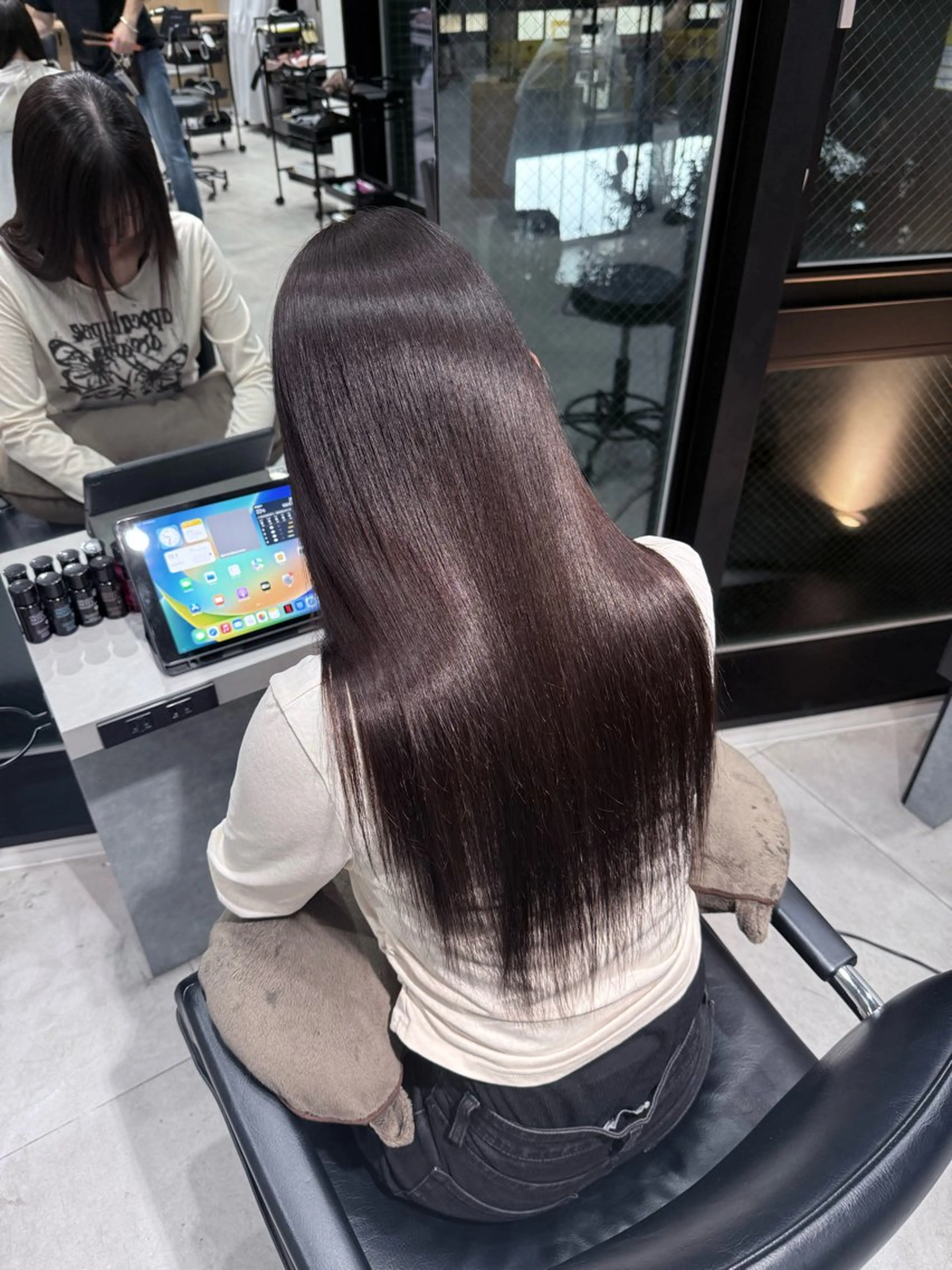 ロング 髪質改善 縮毛矯正 縮毛矯正 RAF fukaのヘアスタイル