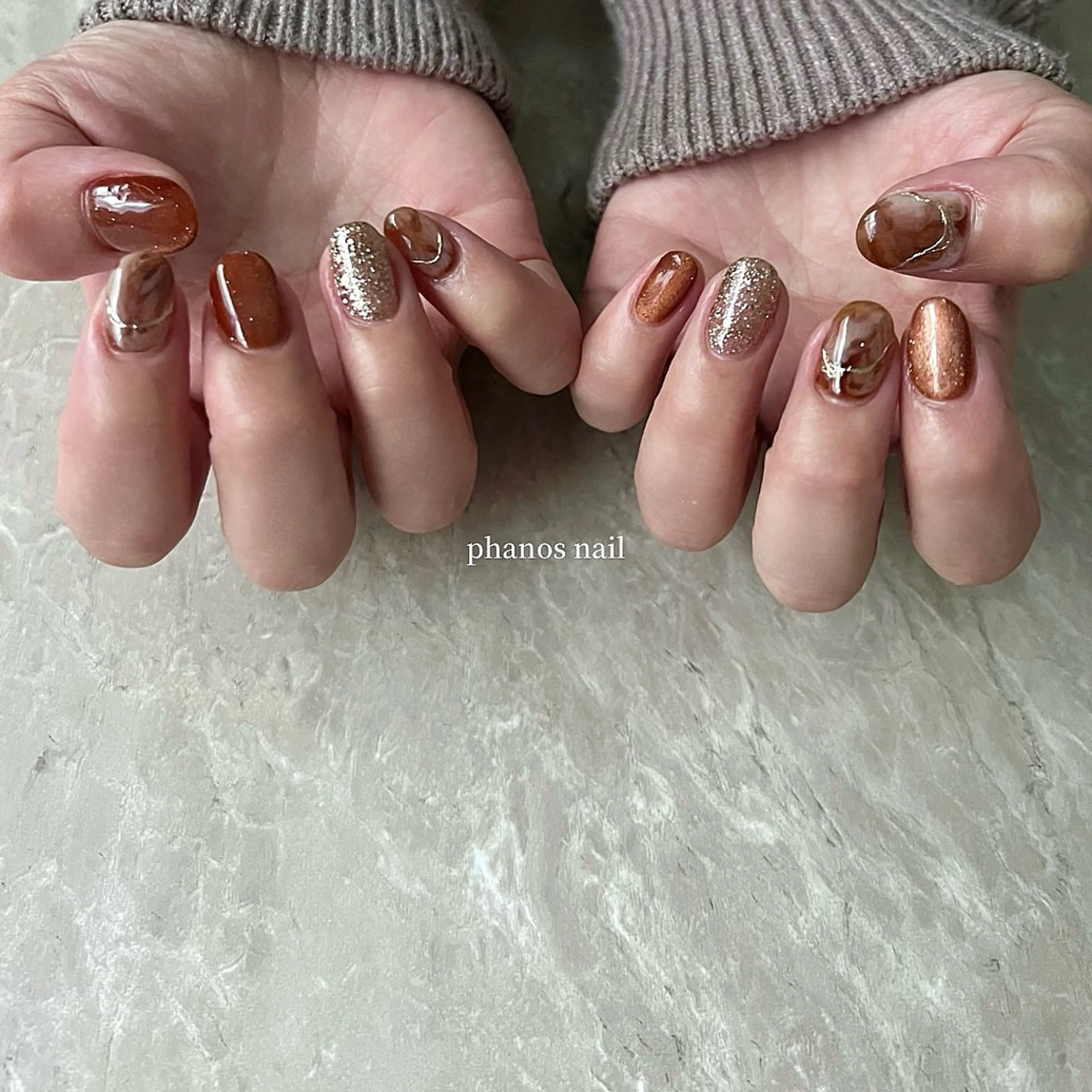 ネイル ハンドネイル phanos nailのネイルデザイン