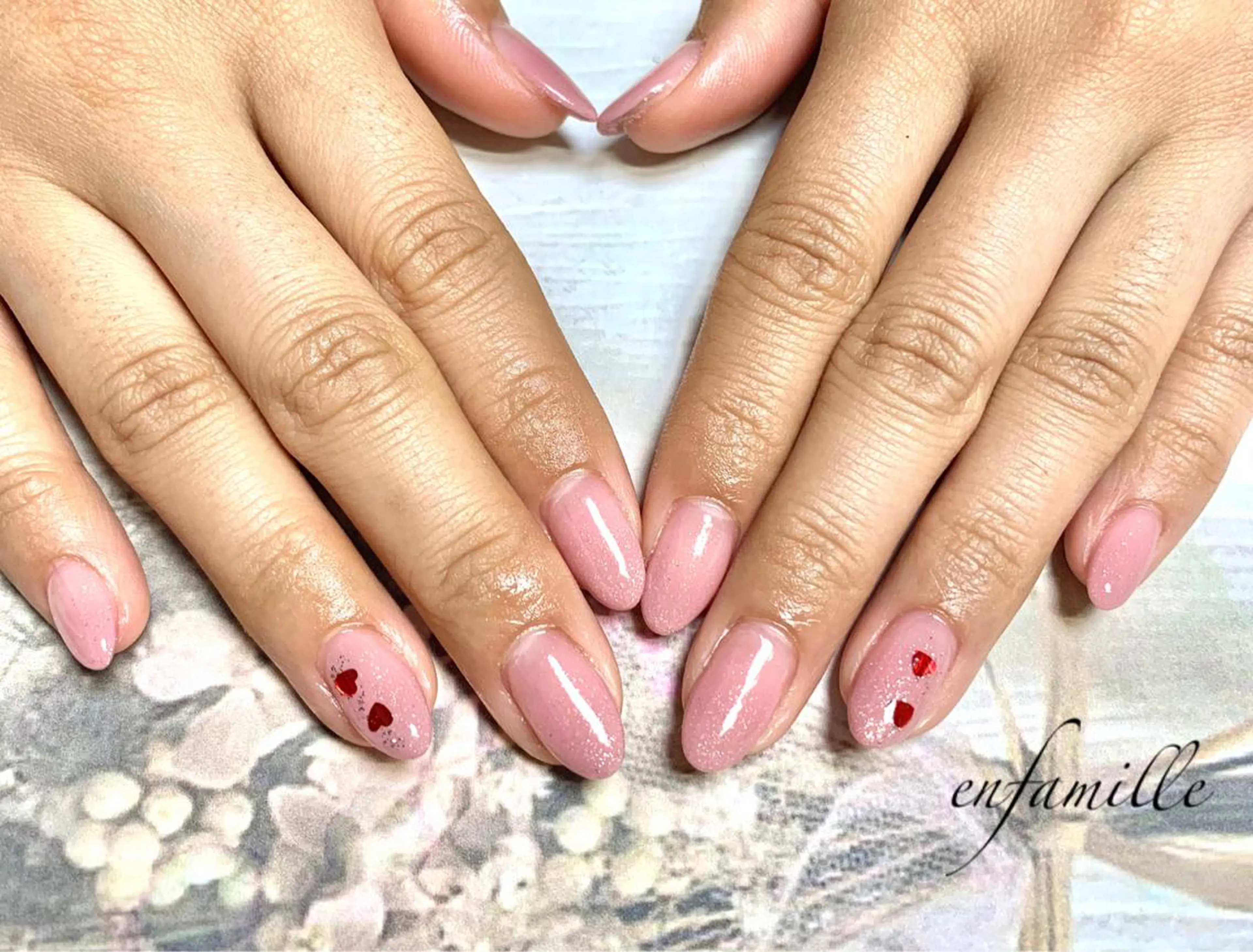 ネイル ハンドネイル nail salon en familleのネイルデザイン