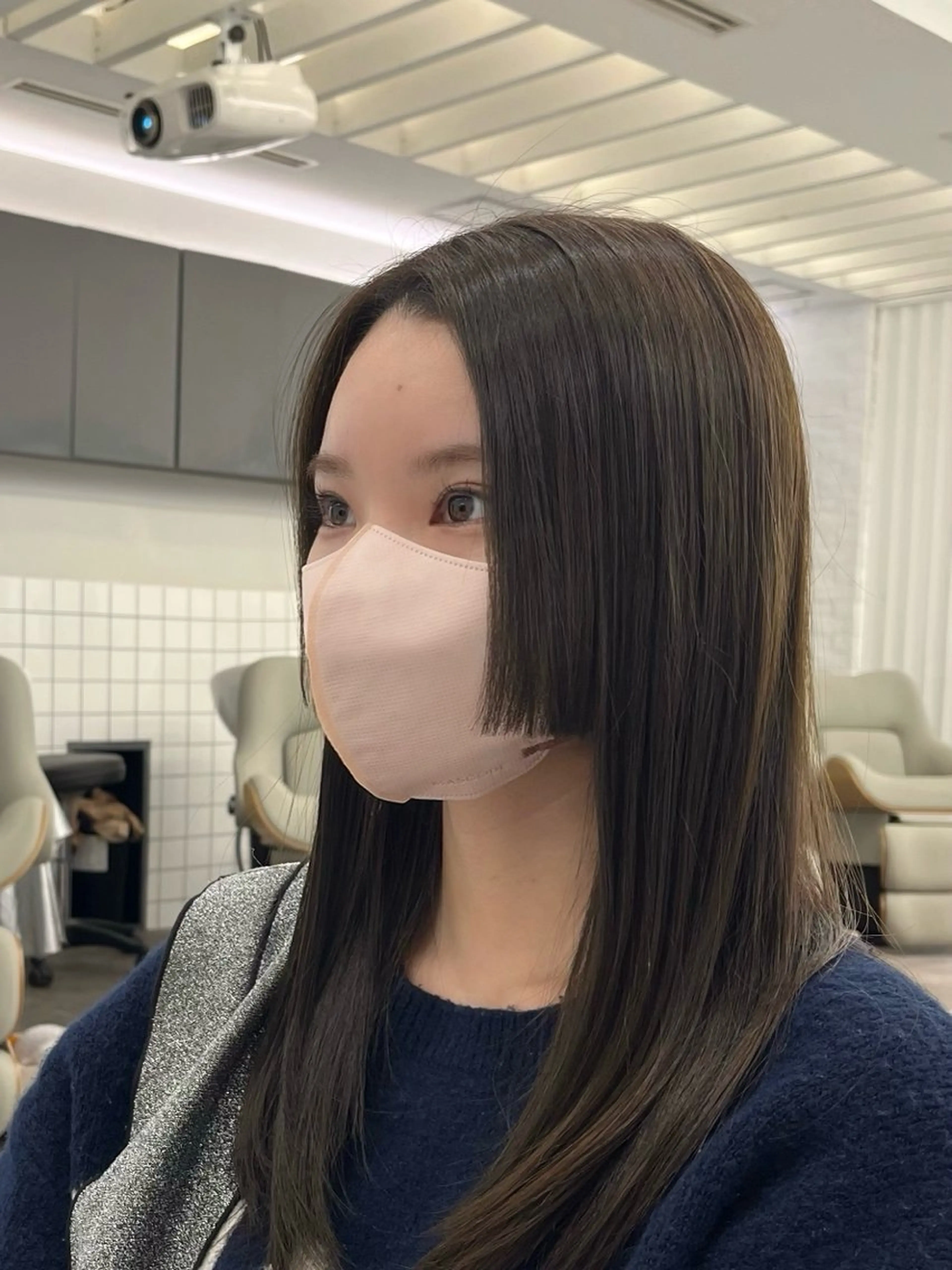 セミロング カラー パーマ ヘアアレンジ メンズ メンズ韓国風 韓国風ヘア レイヤーカット 韓国ヘア×顔まわり 🇰🇷和知拓郎のヘアスタイル
