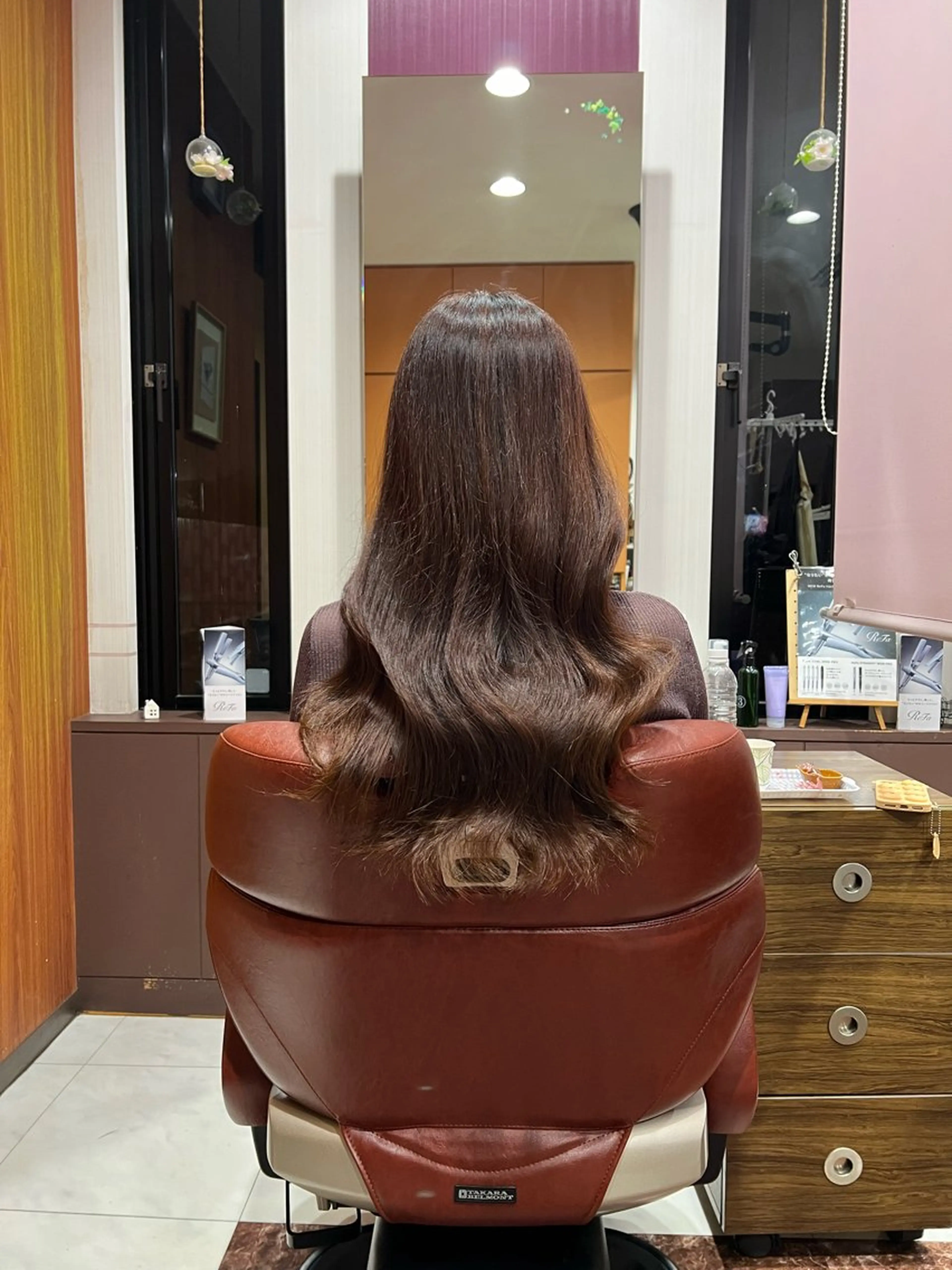 ロング カラー ブラウンカラー sir mix所属・藤田 竜成のヘアスタイル