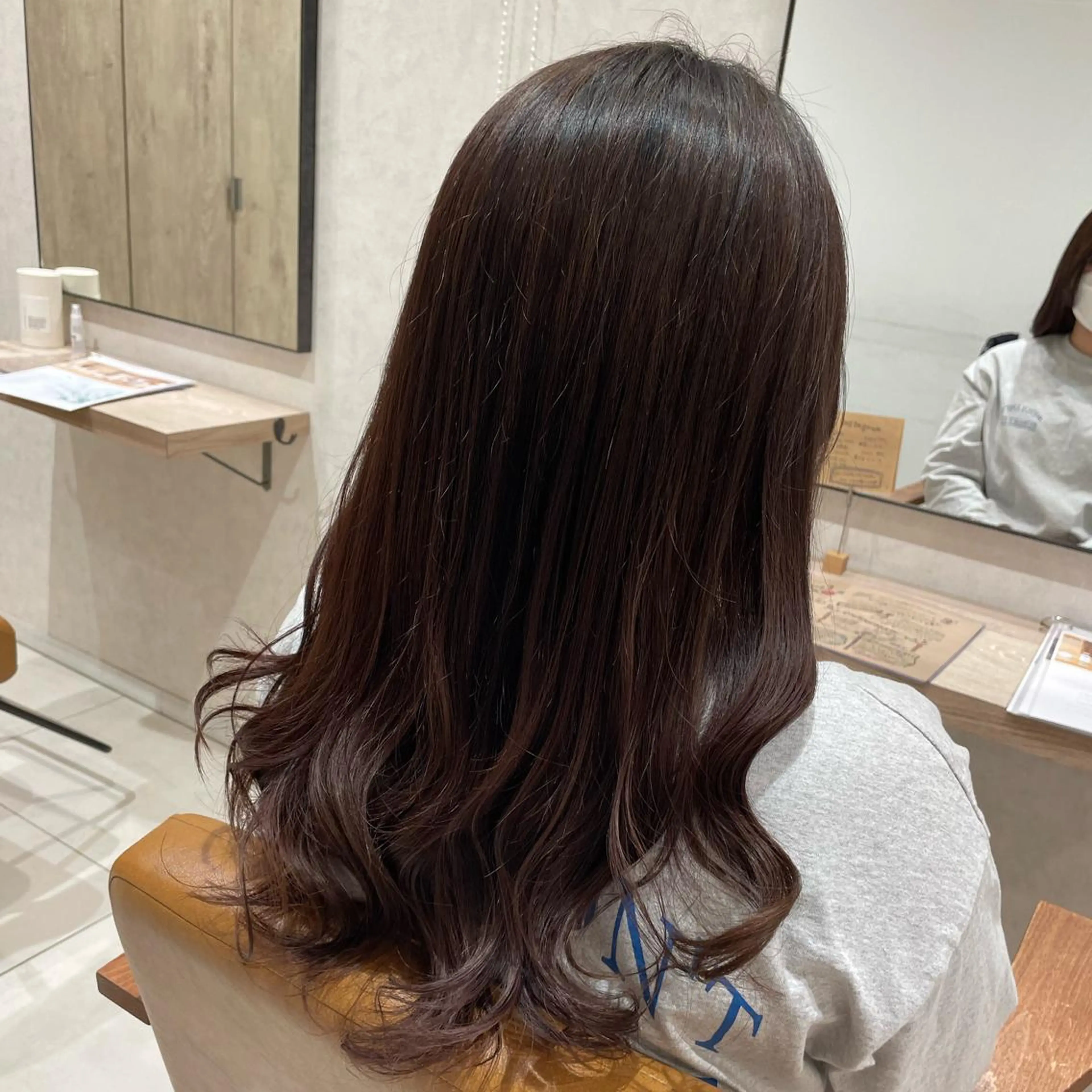 ロング カラー ロング 海老名で韓国風 HANA🌷のヘアスタイル