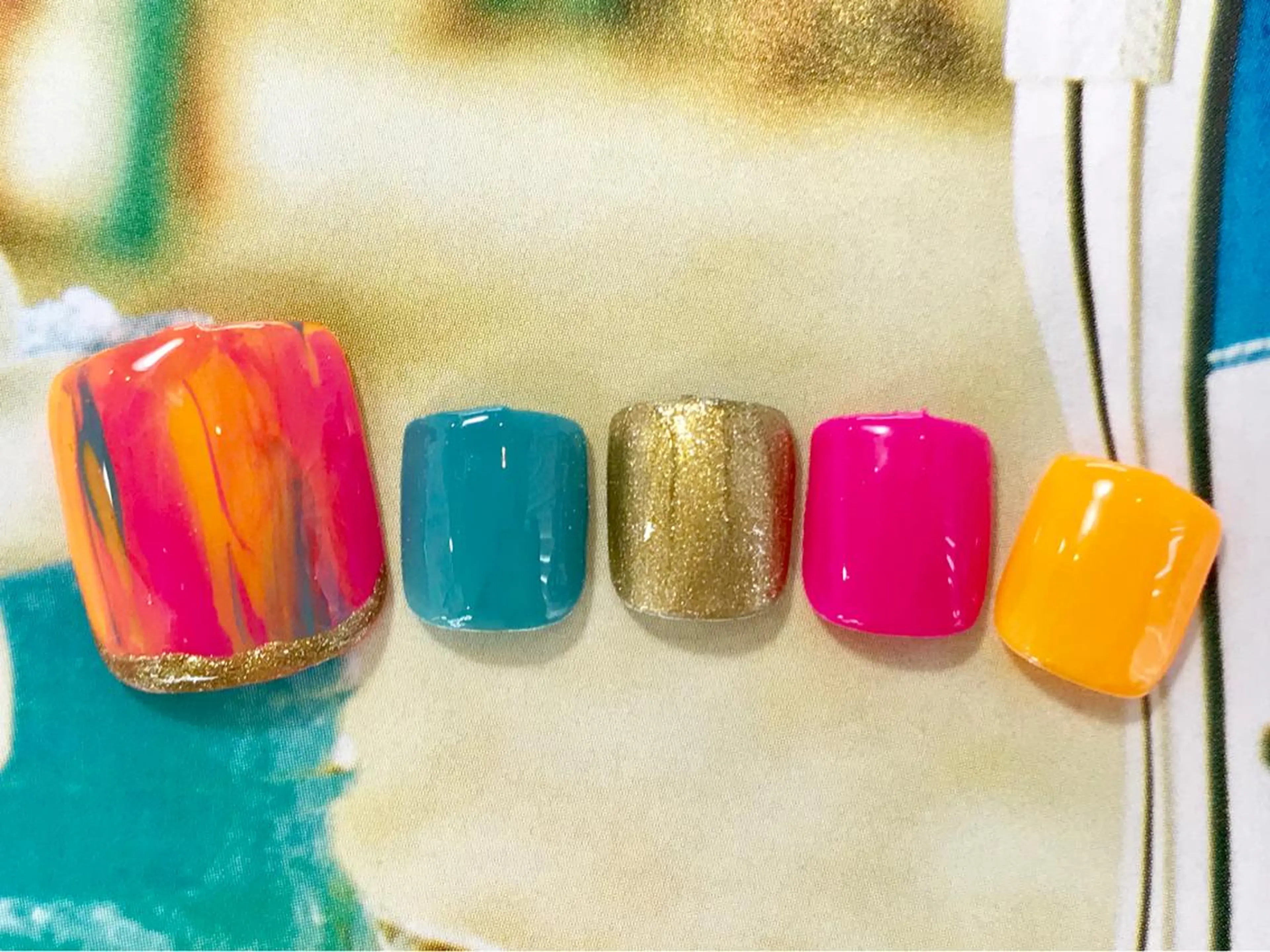 ネイル フットネイル nail salon Neige所属・nail salon Neigeのネイルデザイン