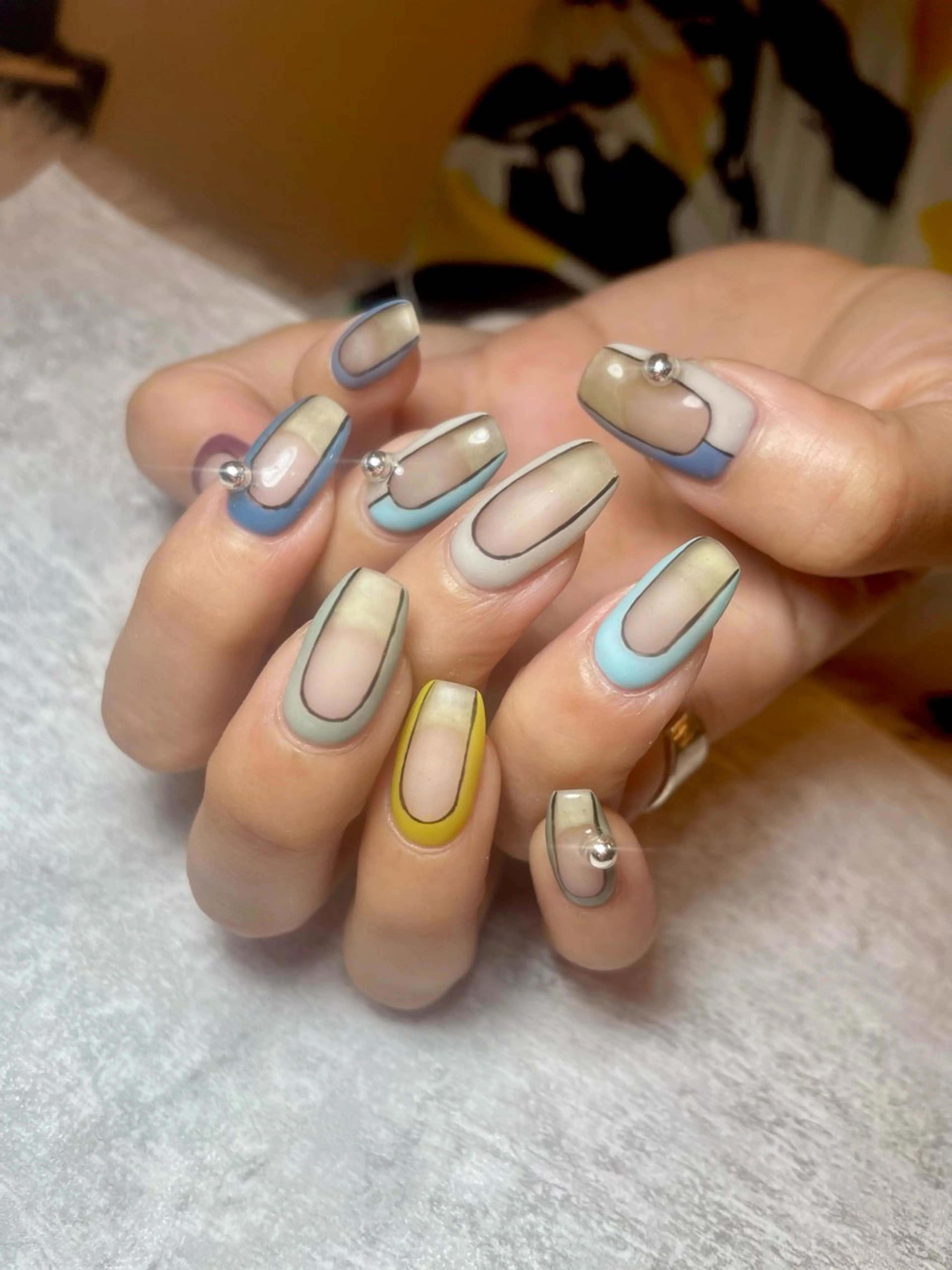 ネイル アートネイル マットネイル 持ち込み BEAUTY GARDEN 【nail salon unseul】所属・nana .のネイルデザイン