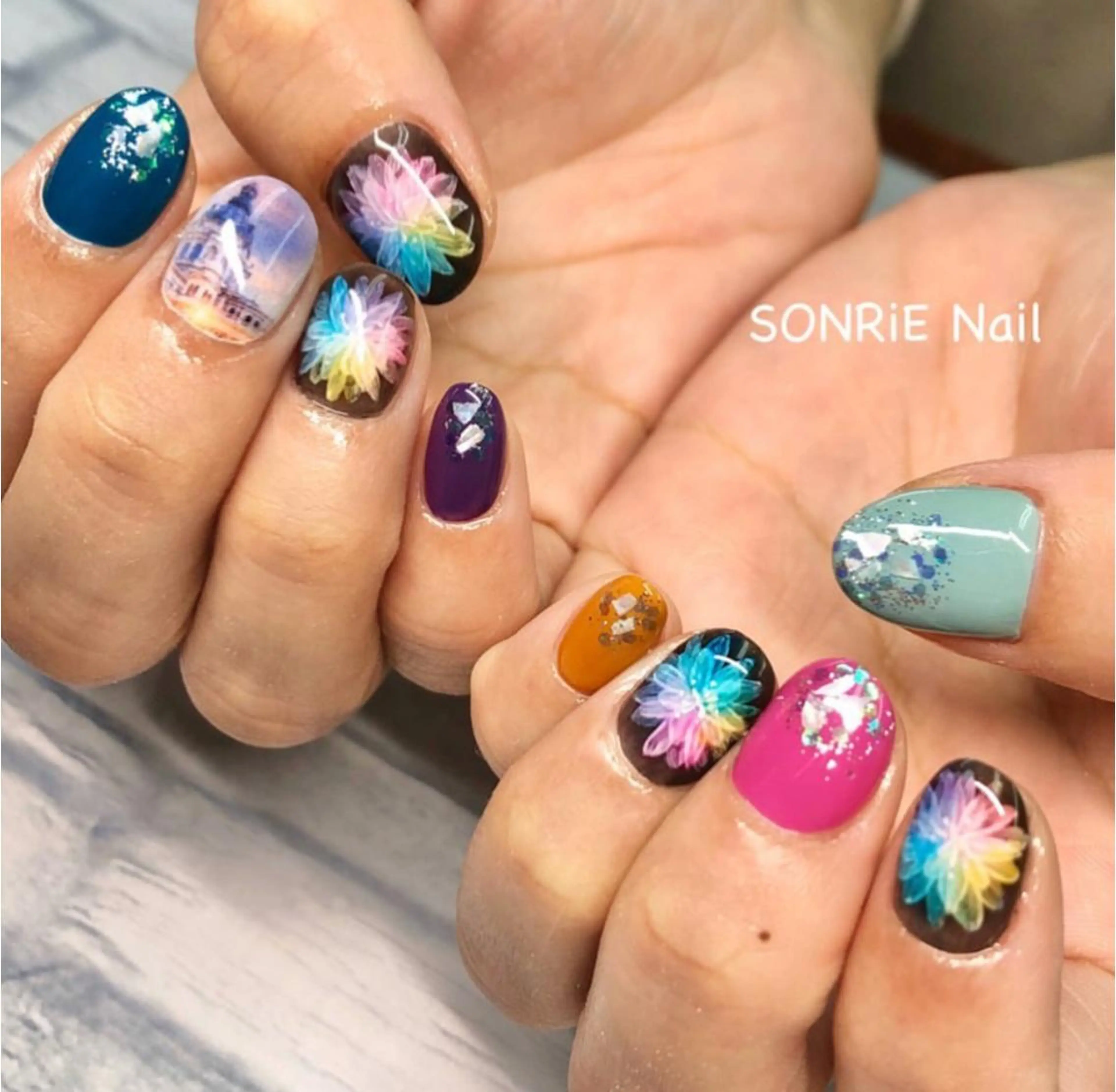 ネイル 美容室 ソンリエのヘアスタイル