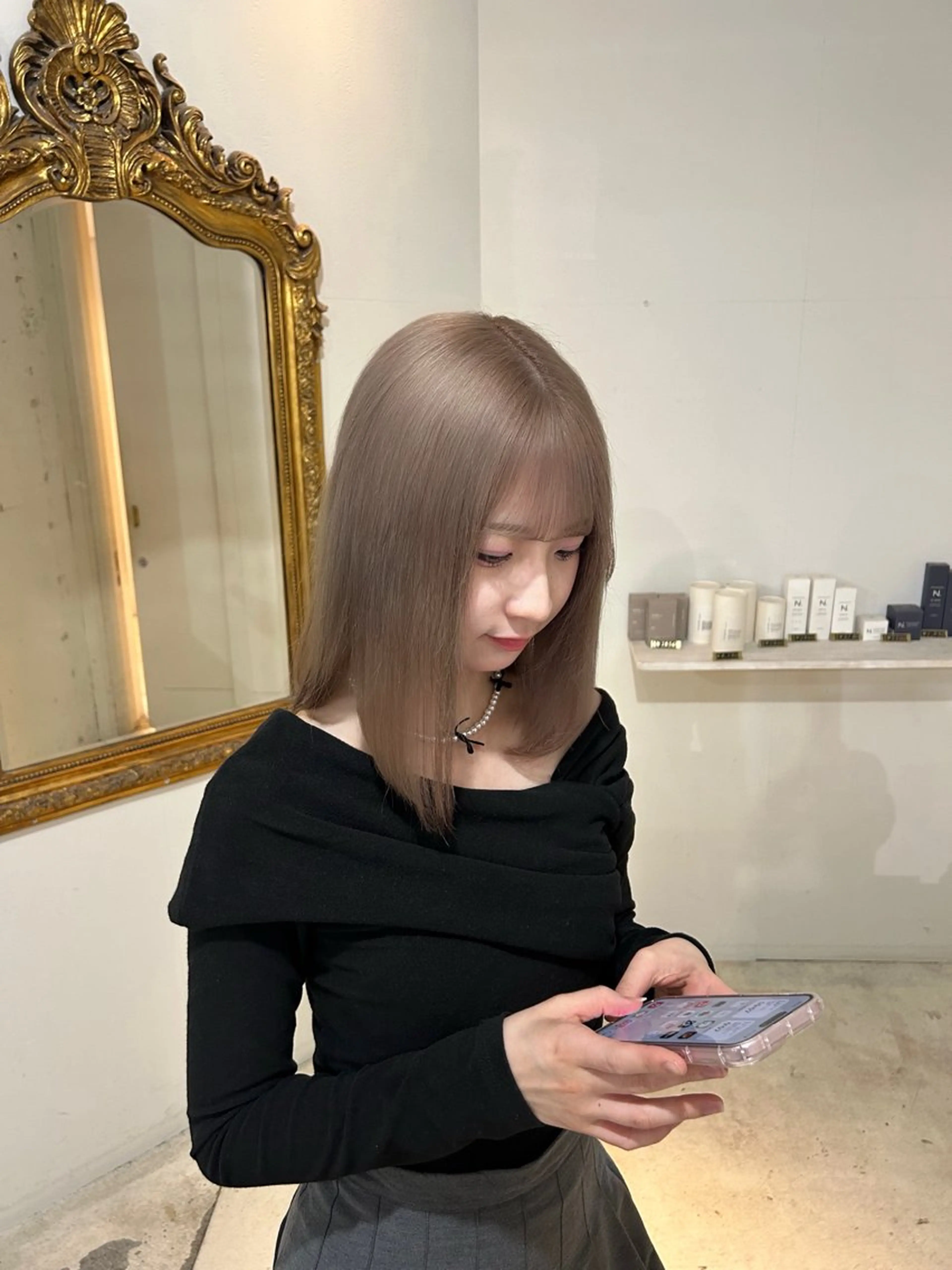カラー ヘアカラー ⋆｡˚✩kokoro /ダブルカラー💎のヘアスタイル