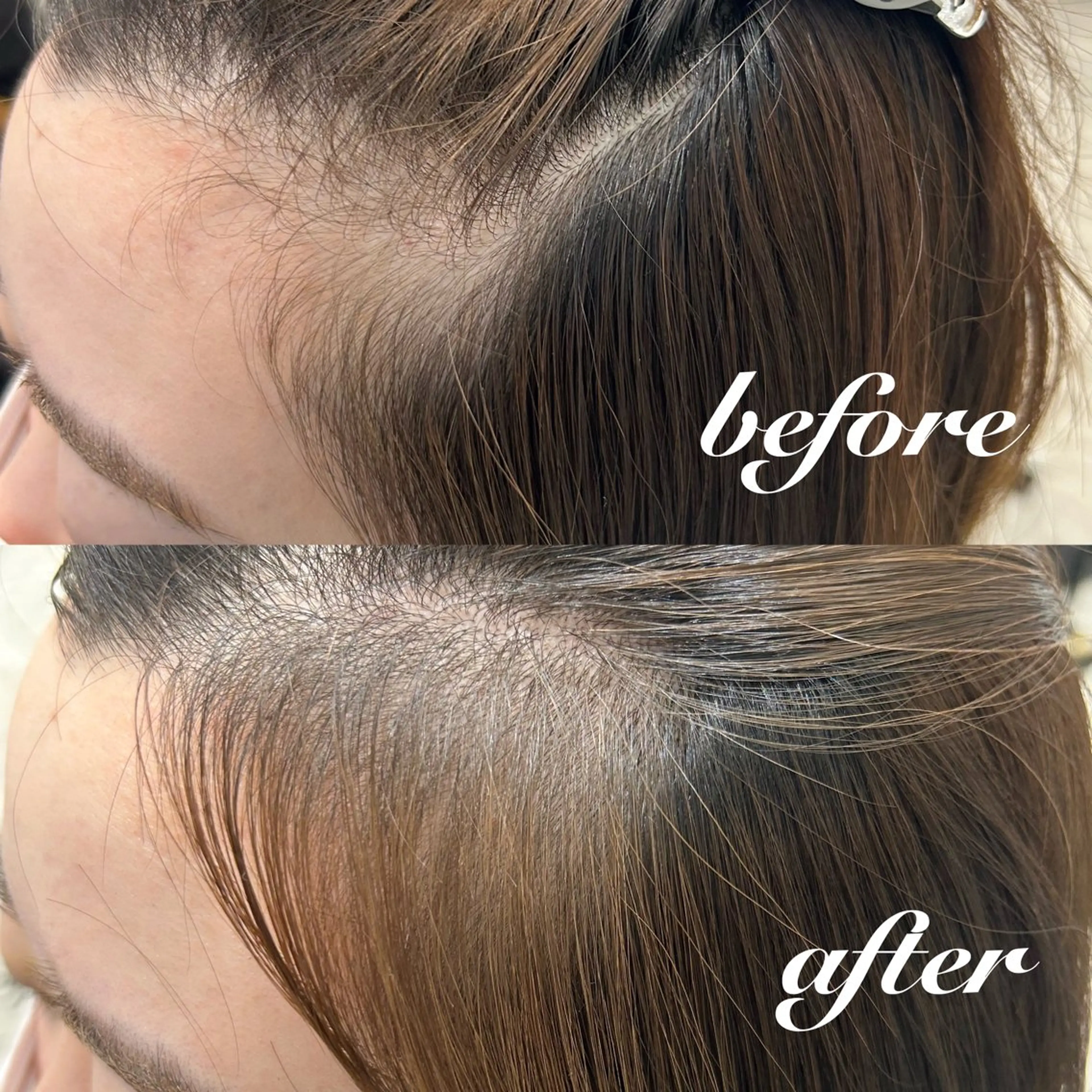パーマ カット パーマ トリートメント 垢抜けヘア 韓国ヘア銀座近下菜央のヘアスタイル