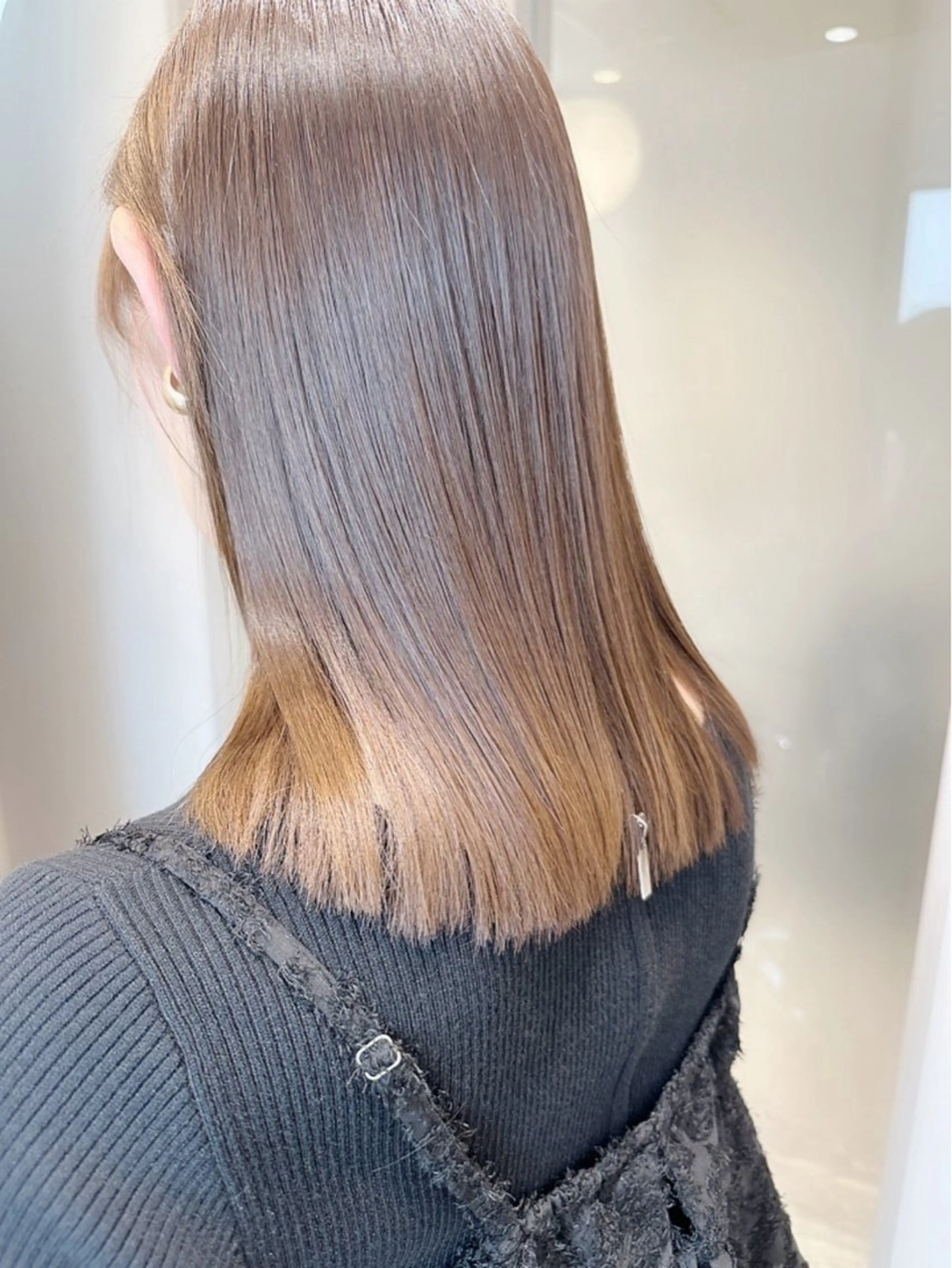 セミロング Jr.stylist 彩乃のヘアスタイル