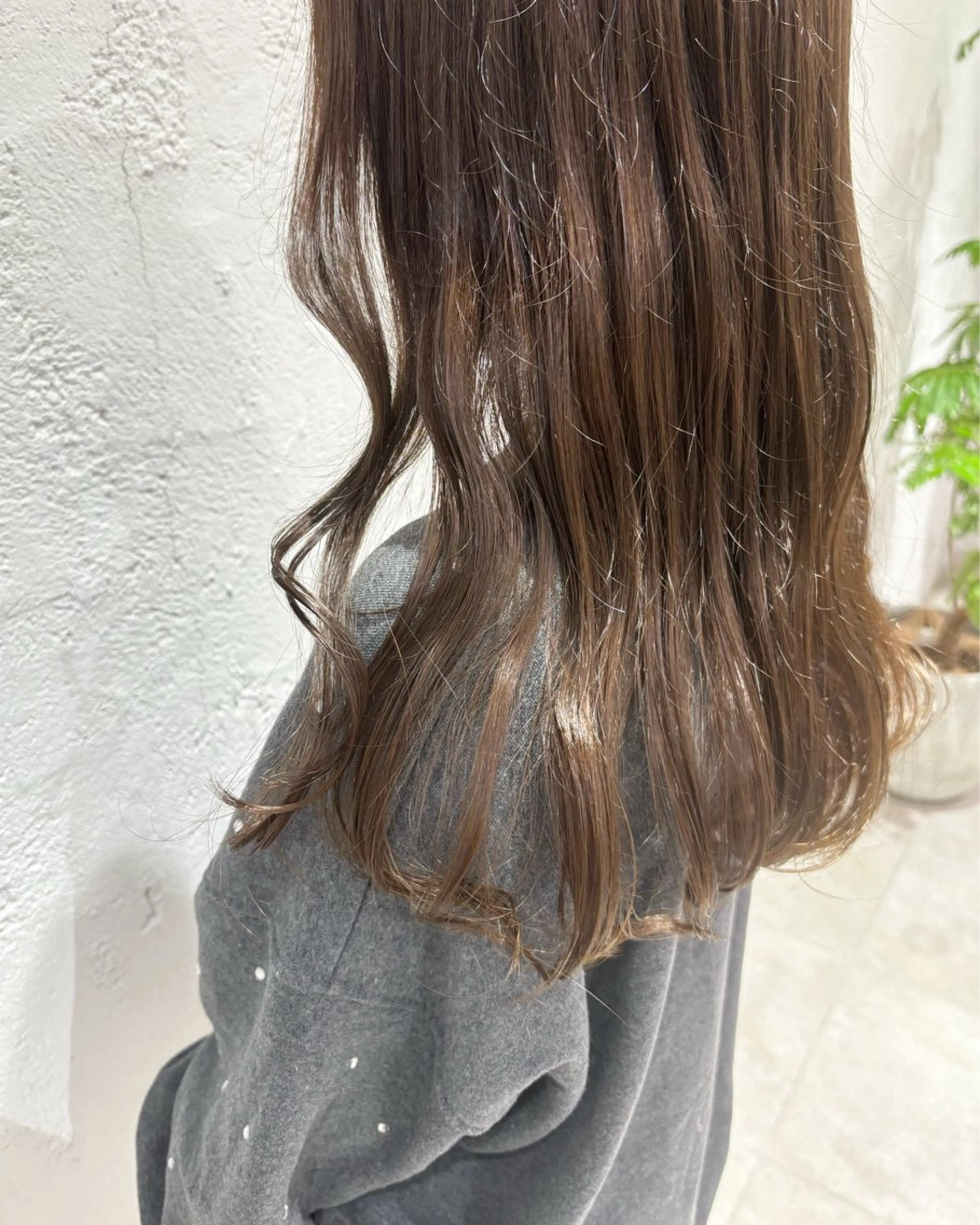 ロング カラー カット ヘアカラー トリートメント サソウ ユリエ🥥のヘアスタイル