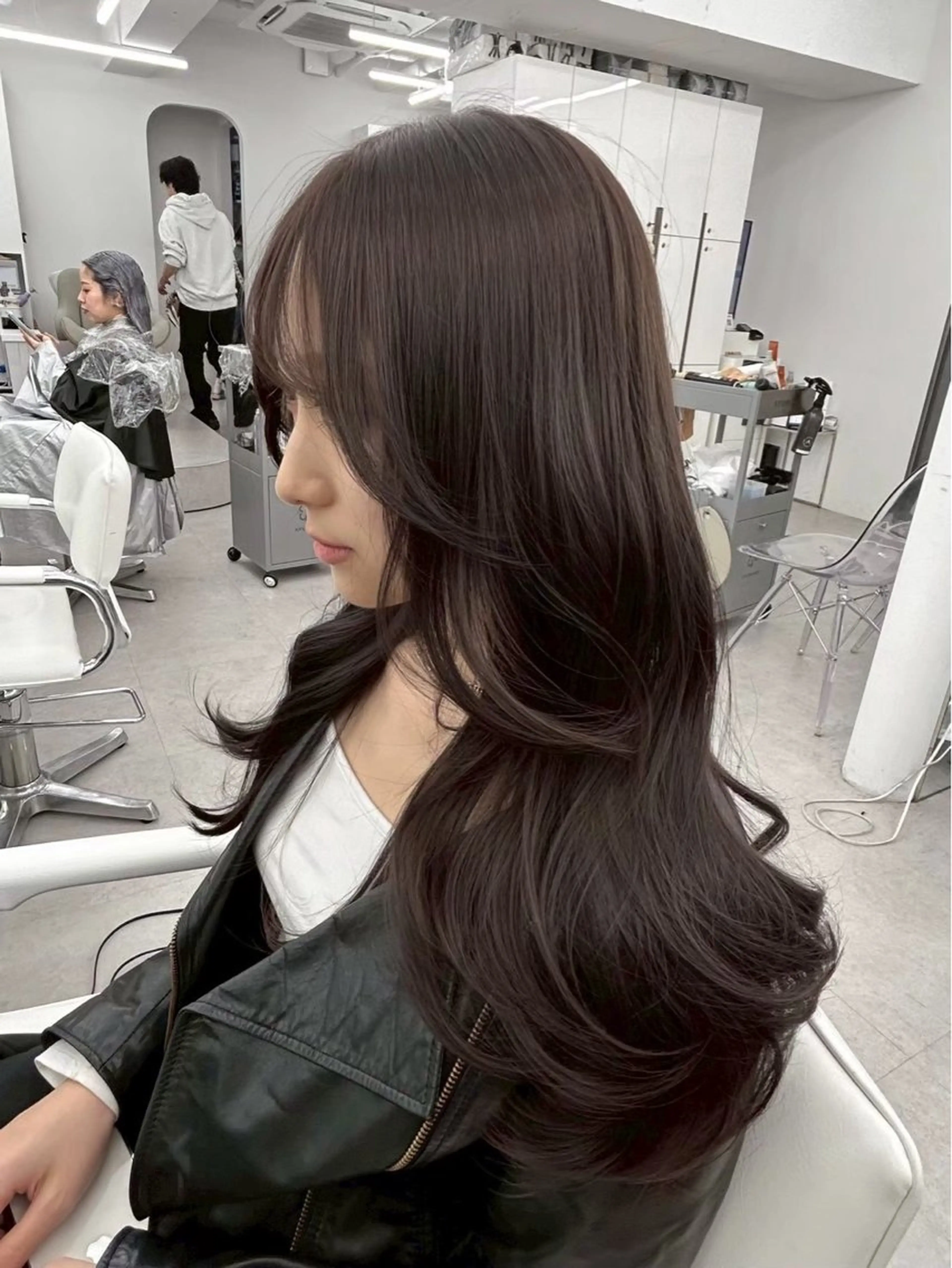 ロング カラー ヘアカラー トリートメント 🫧いちの 🫧のヘアスタイル