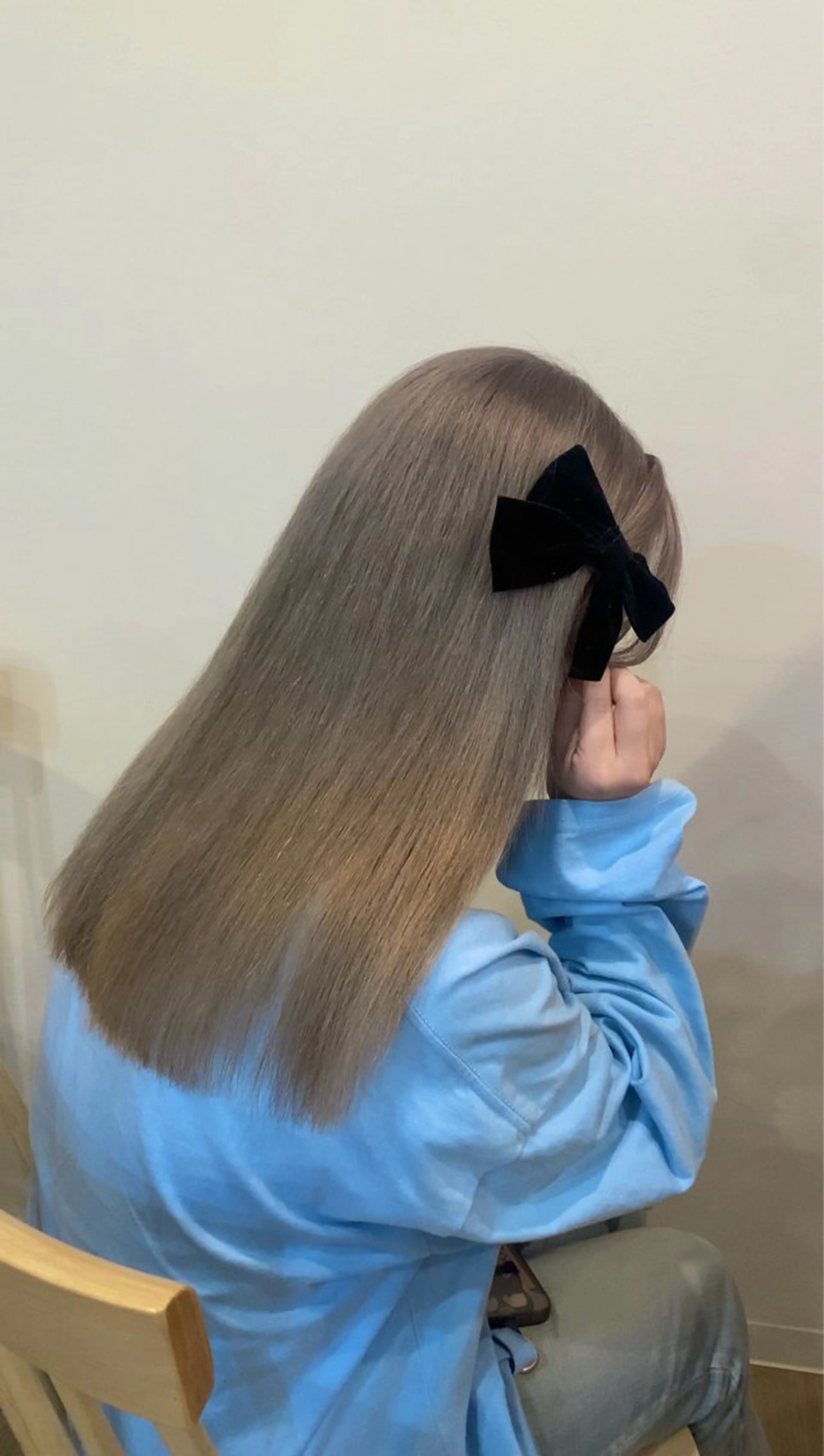 セミロング カラー ヘアアレンジ sato ayaneのヘアスタイル