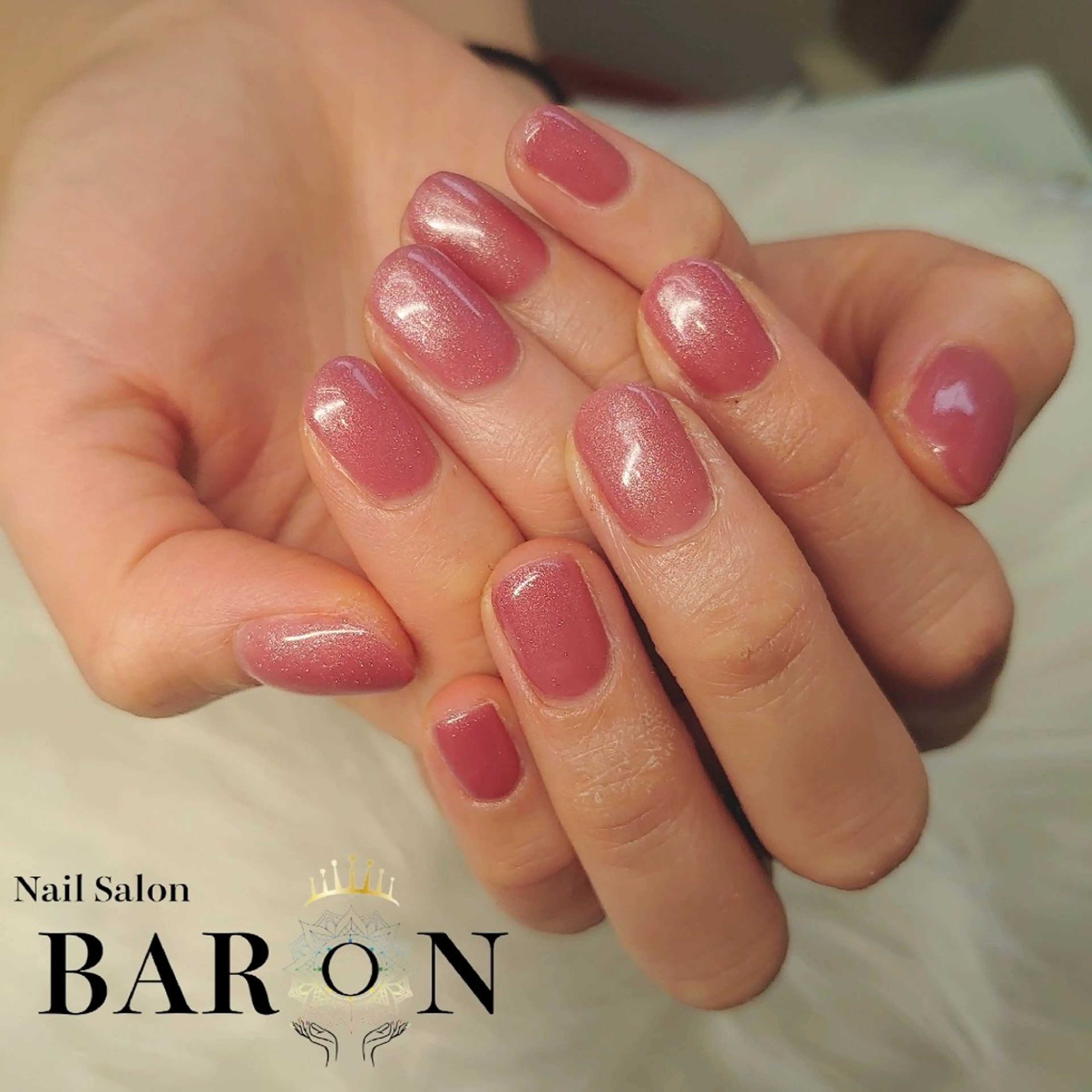 ネイル ワンカラーネイル ♛BARON♛ AOIのネイルデザイン