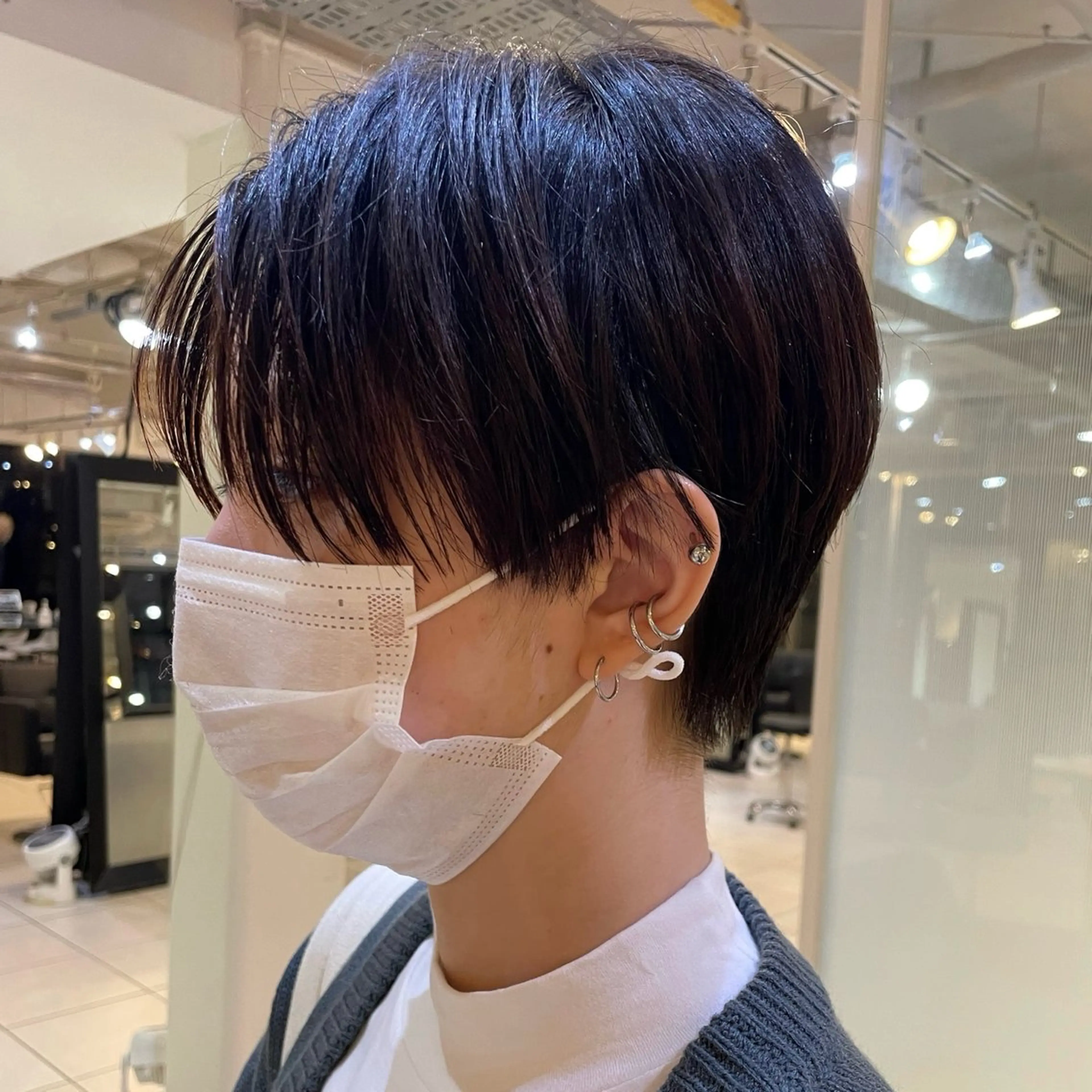 ショート ハンサムショート ショートヘア モデル募集🤍 mionのヘアスタイル