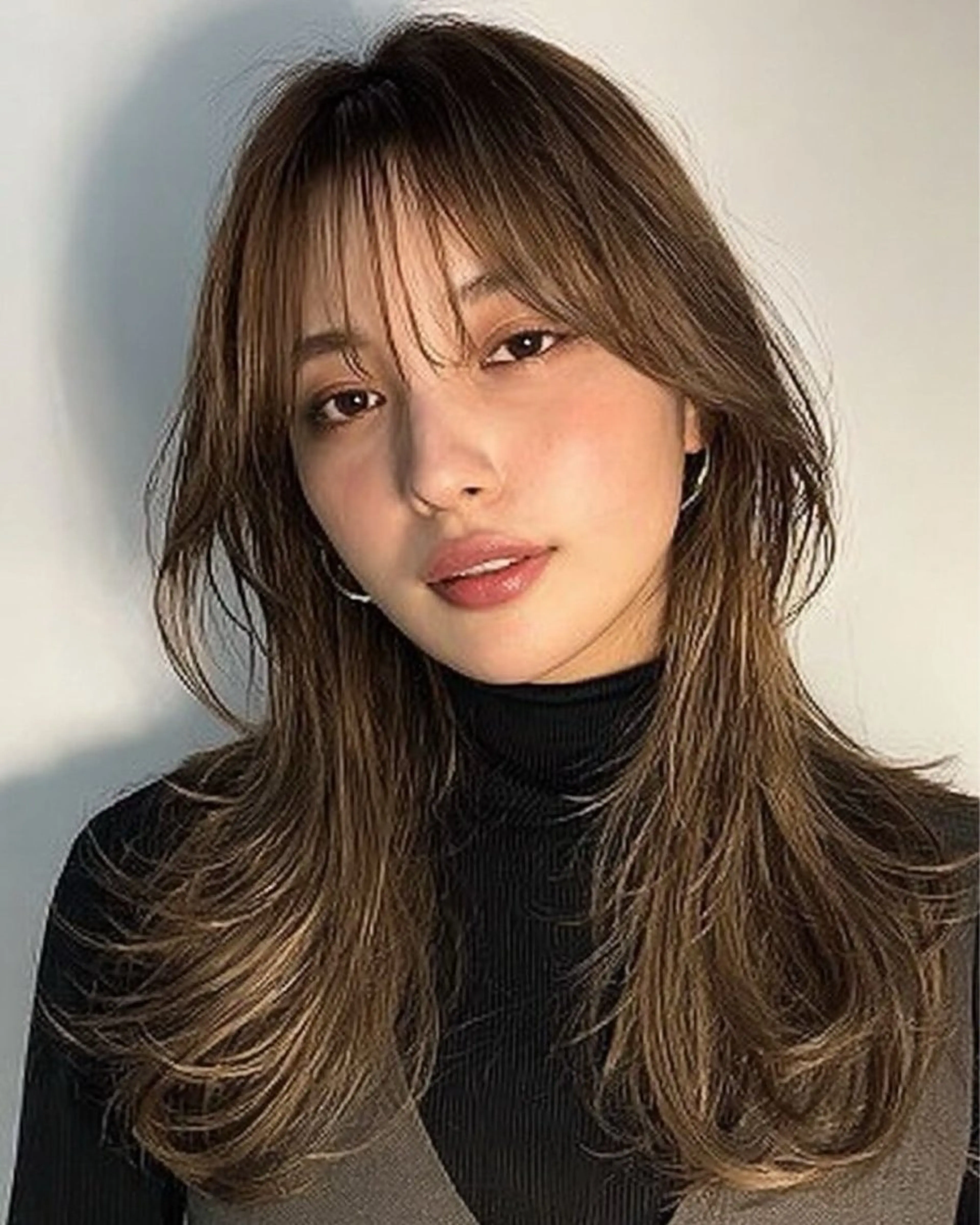 セミロング カット ヘアカラー トリートメント ニワ/レイヤーカット /透明感カラー💎のヘアスタイル