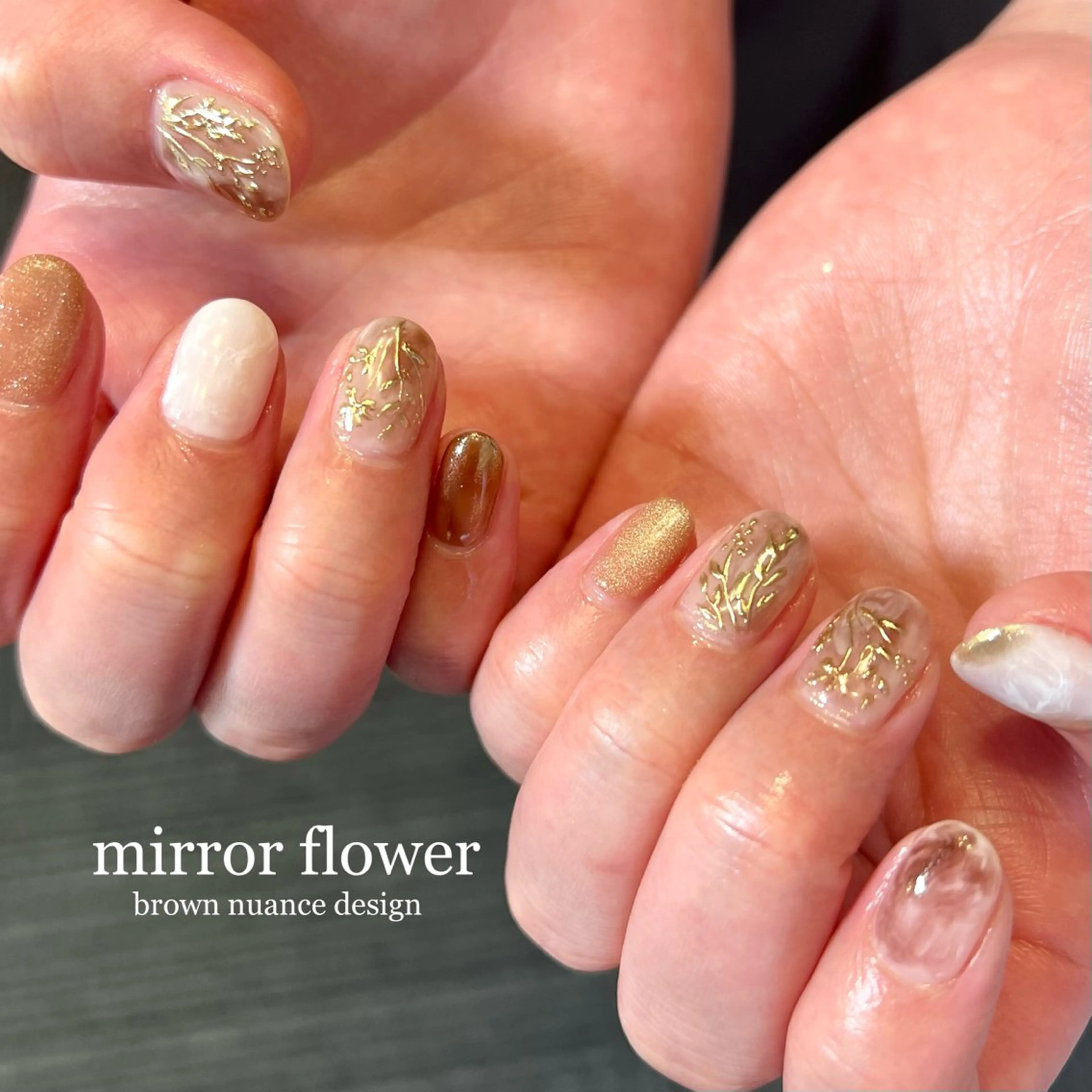 ネイル ハンドネイル Nail Salon&School REPLENDA所属・REPLENDA/ azusa(石井梓)のネイルデザイン