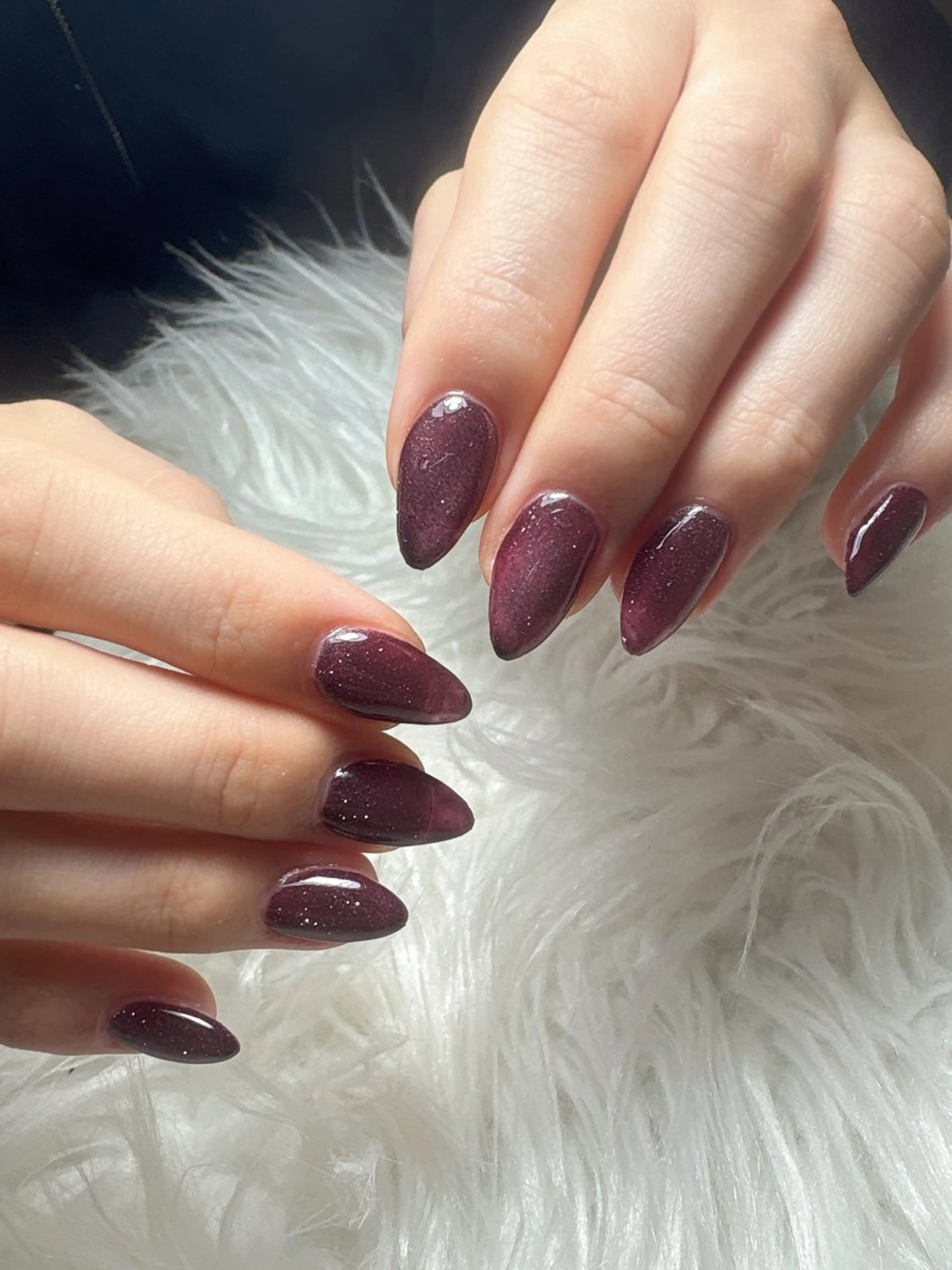 ネイル マグネットネイル ハンドネイル Fukuda シュウのネイルデザイン