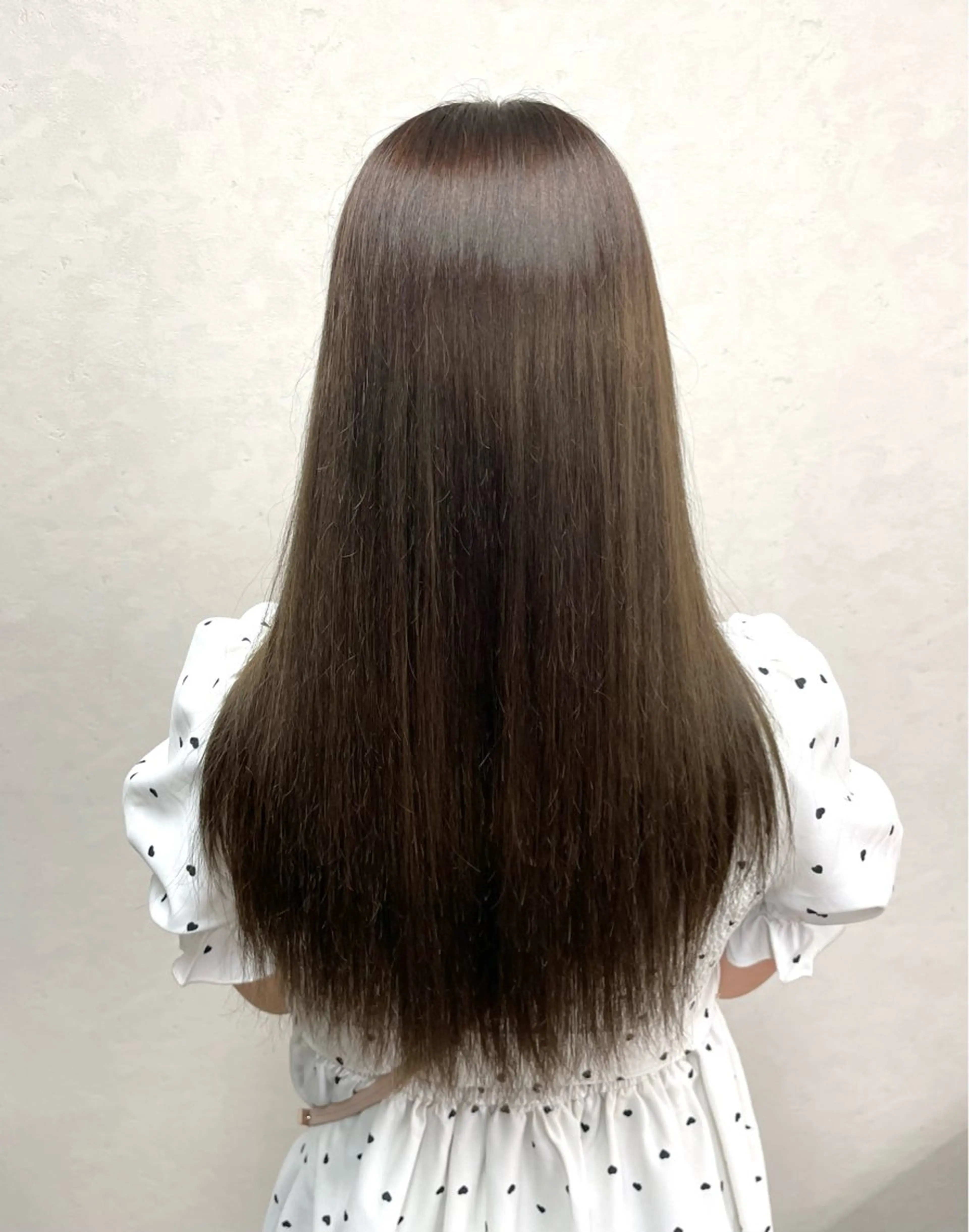 ブリーチなし【ワンカラー🎀🤍】トリートメントサービスの写真