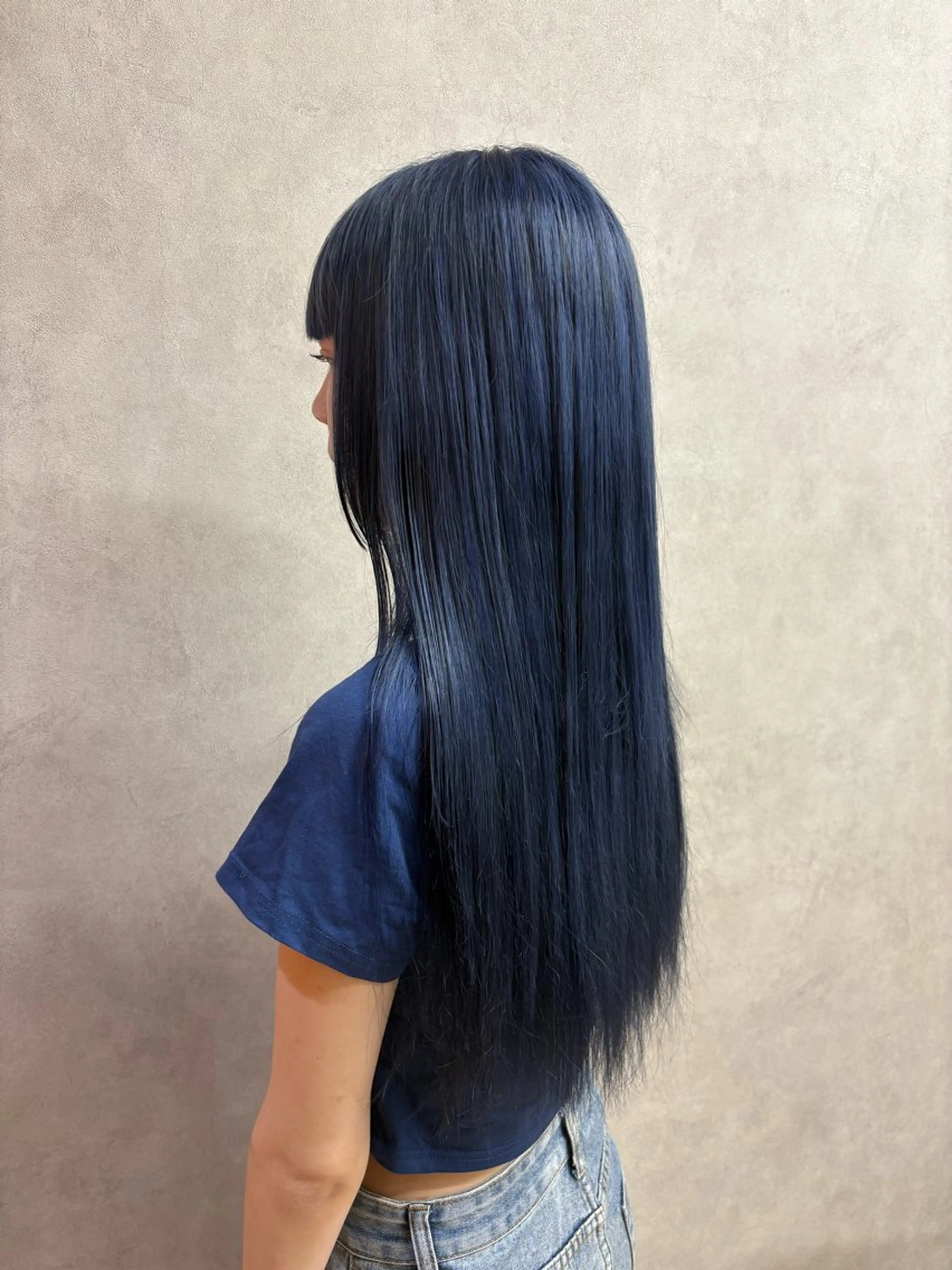 ロング カラー ヘアカラー トリートメント トウダ リリカのヘアスタイル