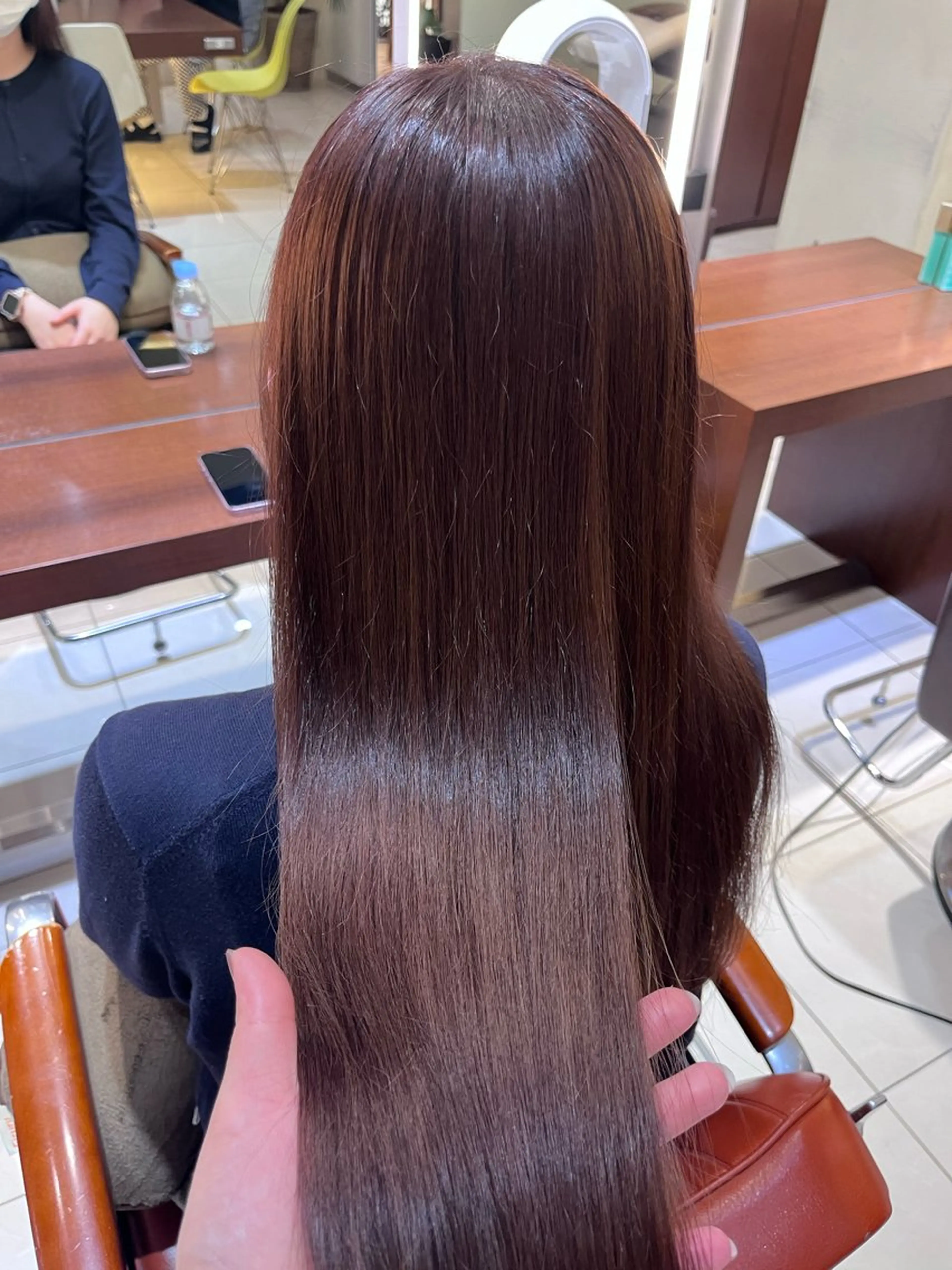 【カラー＋トリートメント🫧】4step超音波トリートメント付き🎀の写真