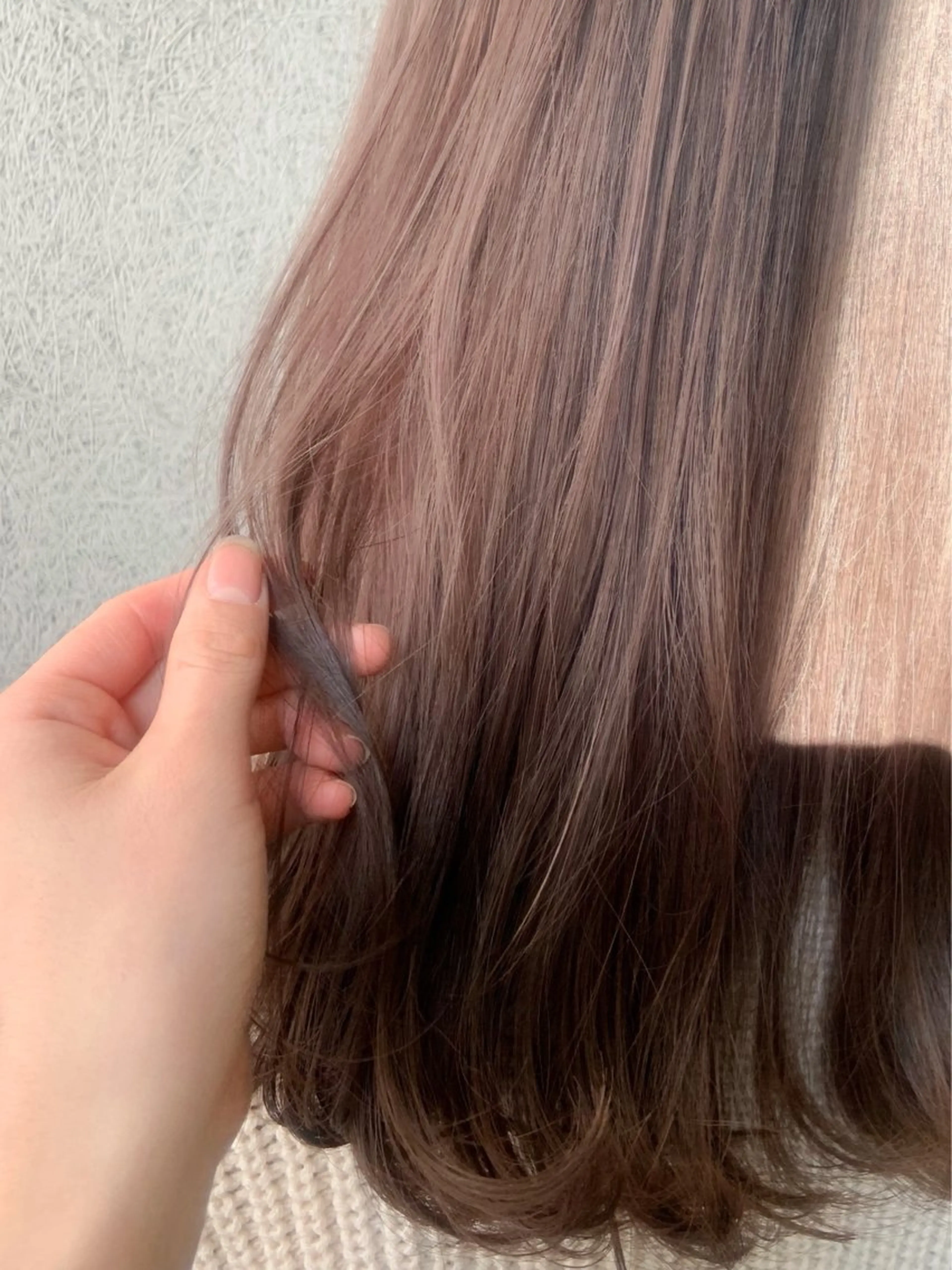 ミディアム ヘアカラー トリートメント 流音 【直前割あり】のヘアスタイル
