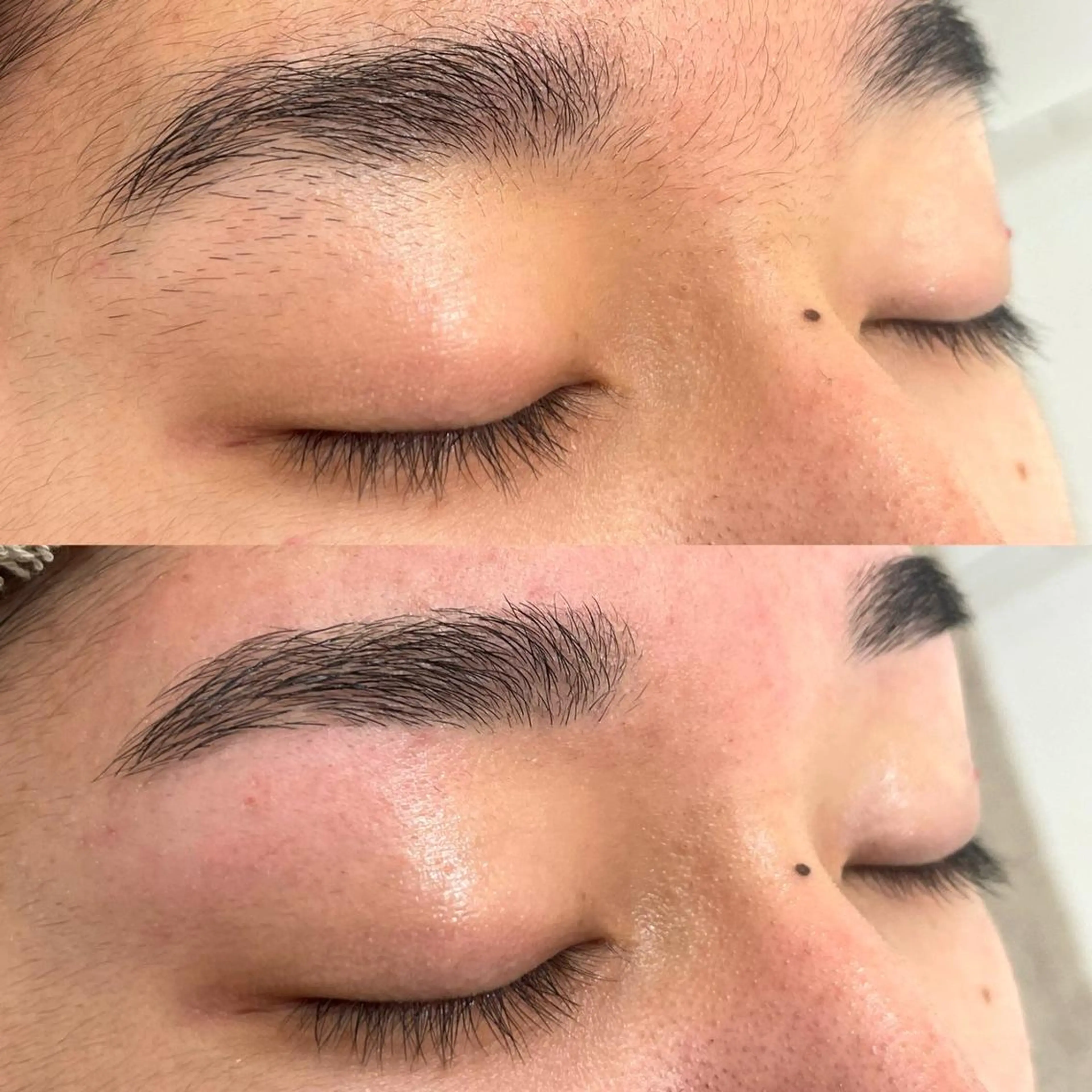 メンズ アイブロウ ワックス脱毛 眉カット Total Beauty♡miaのマツエク・マツパデザイン