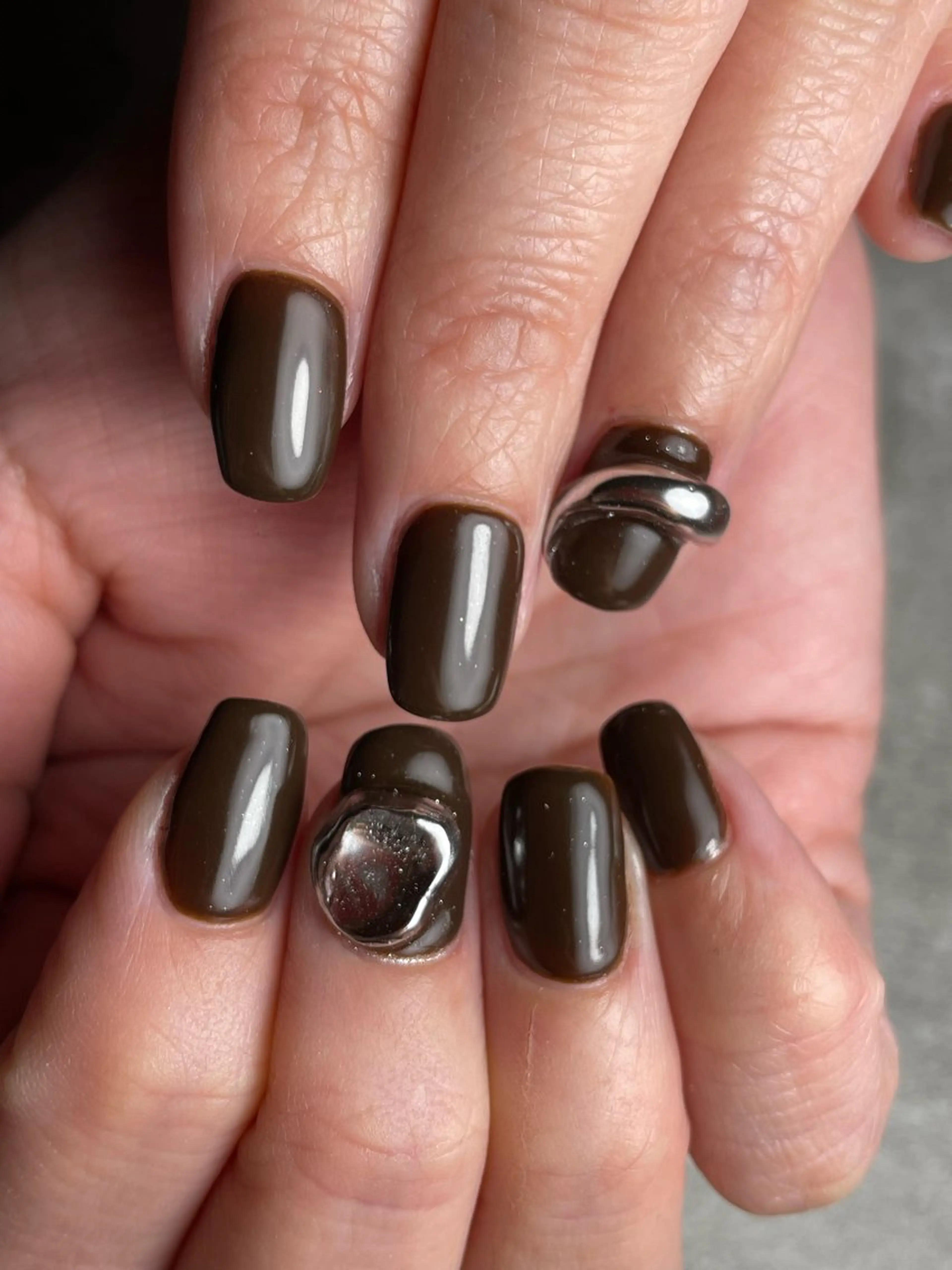 ネイル ワンカラーネイル CHURASAN nailのネイルデザイン