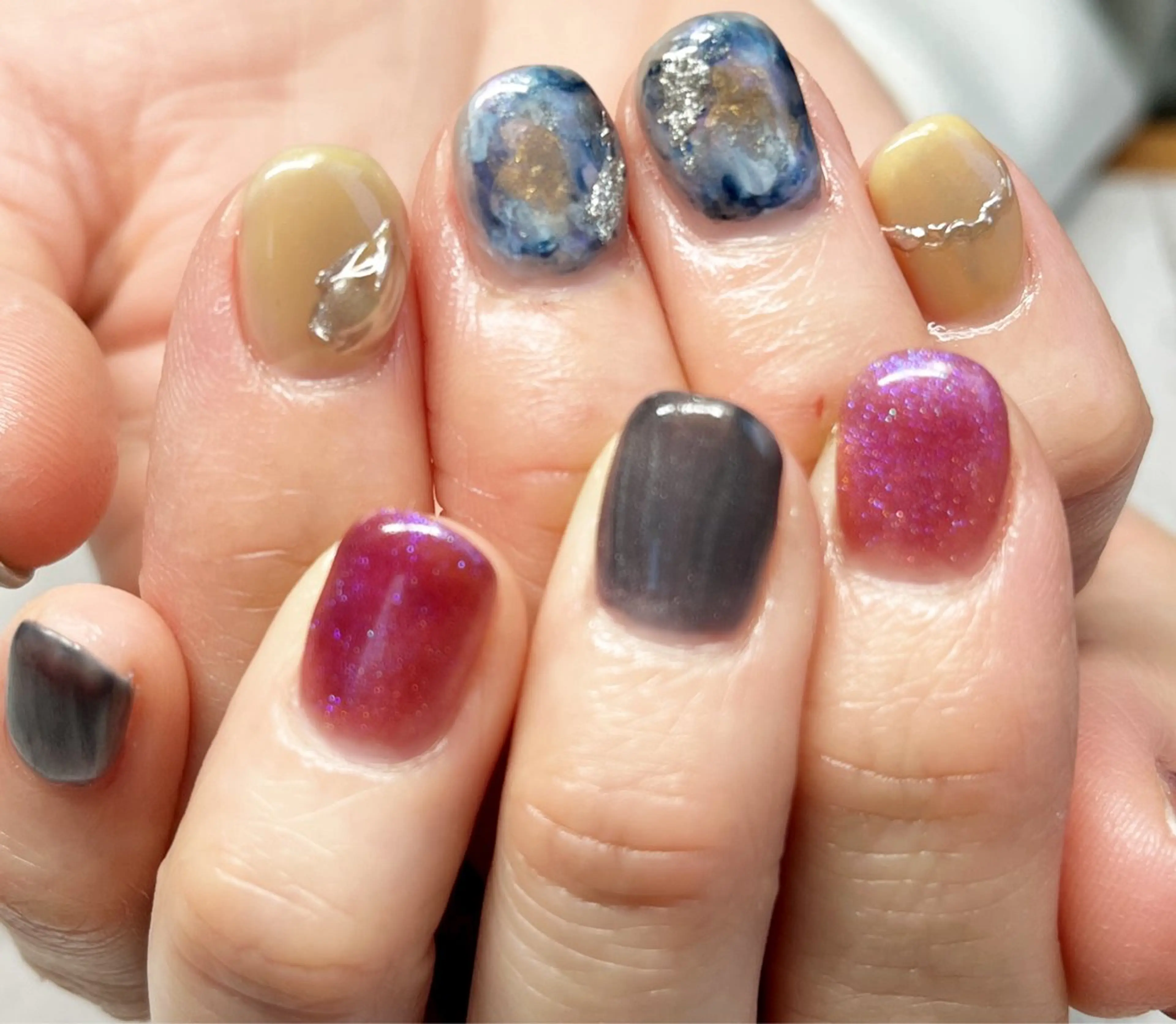 ネイル ニュアンスネイル ハンドネイル Nail salon sowa-eのネイルデザイン