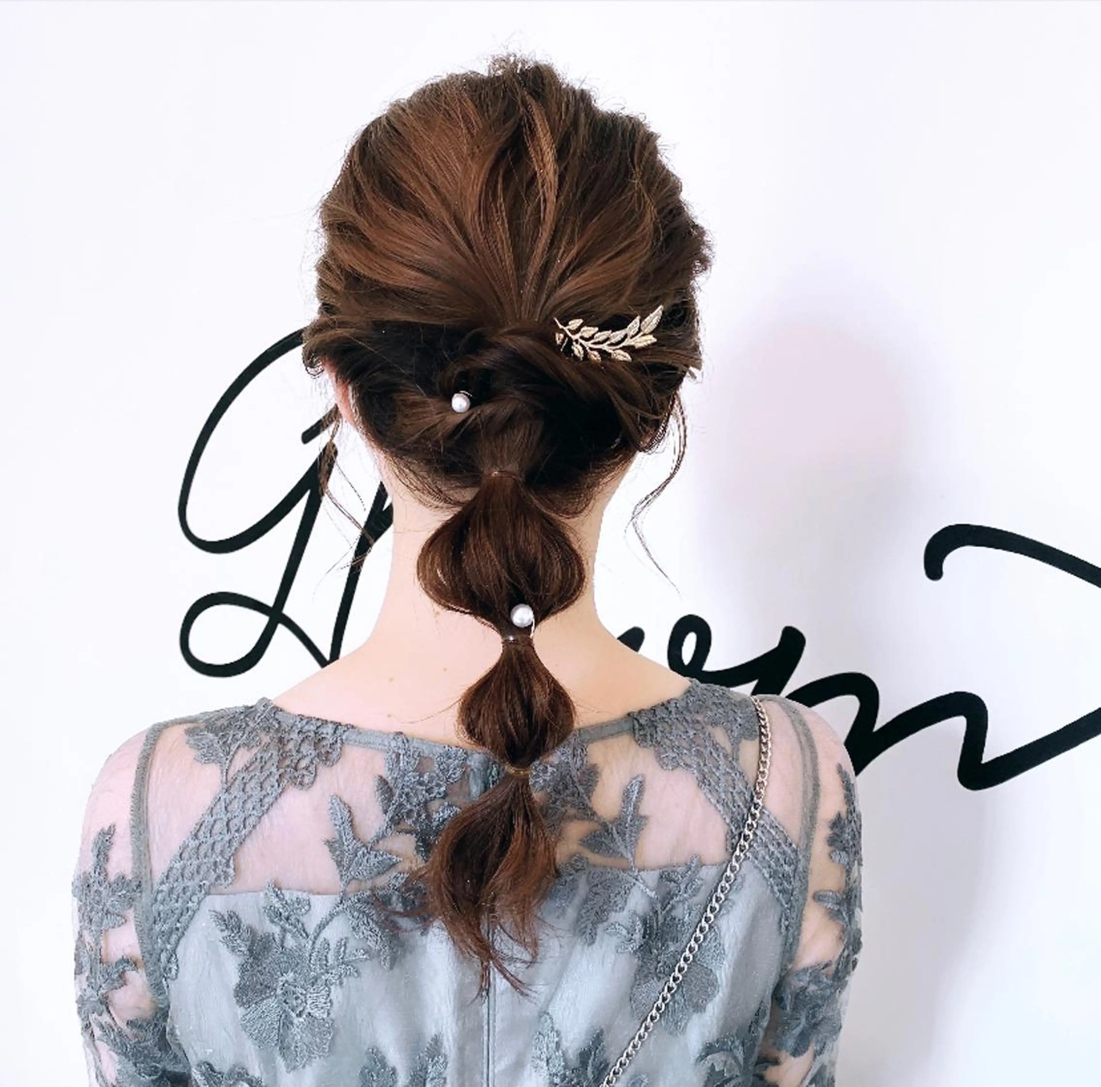 セミロング ヘアカラー glowm by affect所属・glowm 加藤翔太のヘアスタイル