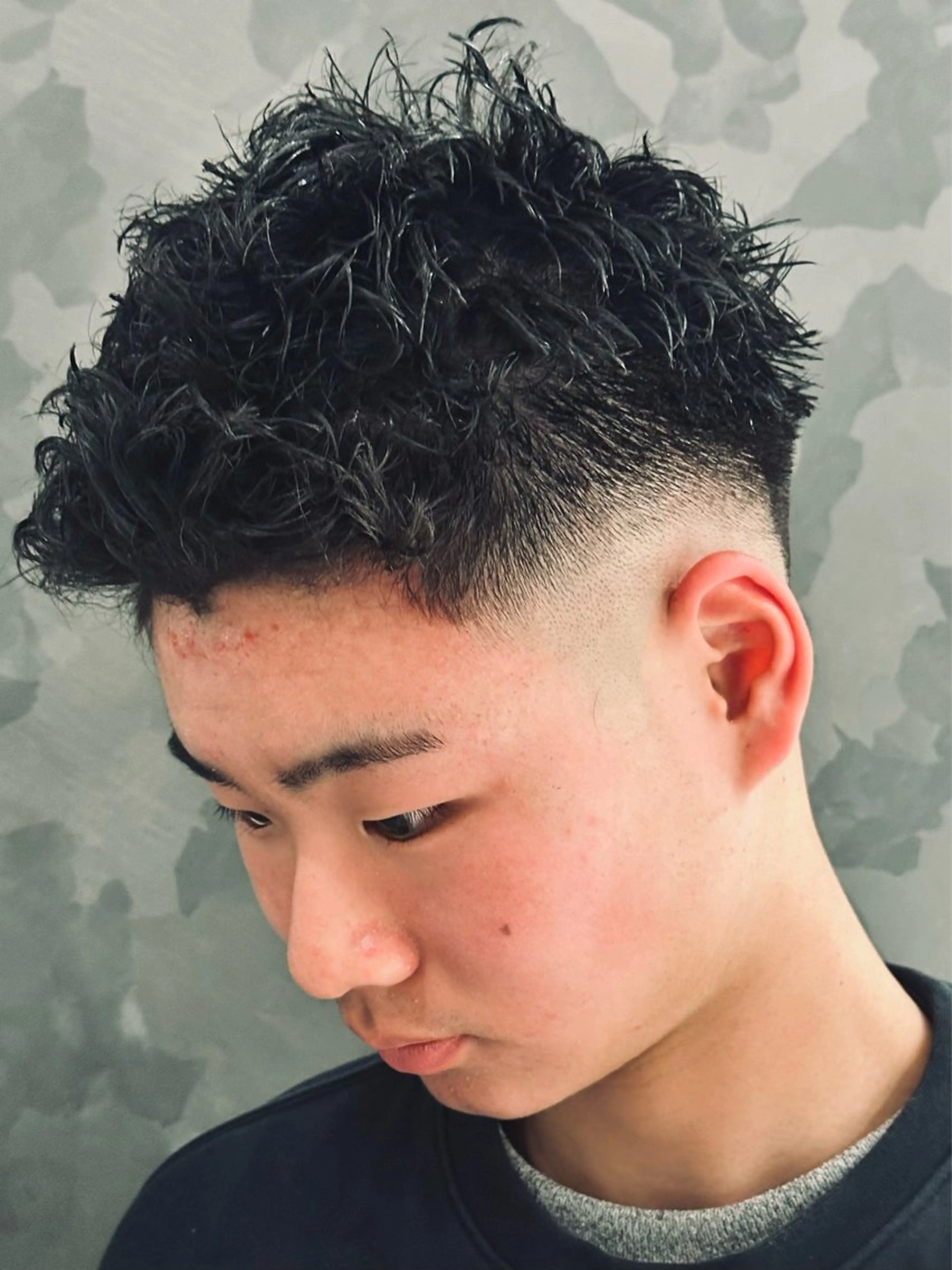 メンズ ヒロ銀座barber shop 大阪本店所属・平田 翔也のヘアスタイル