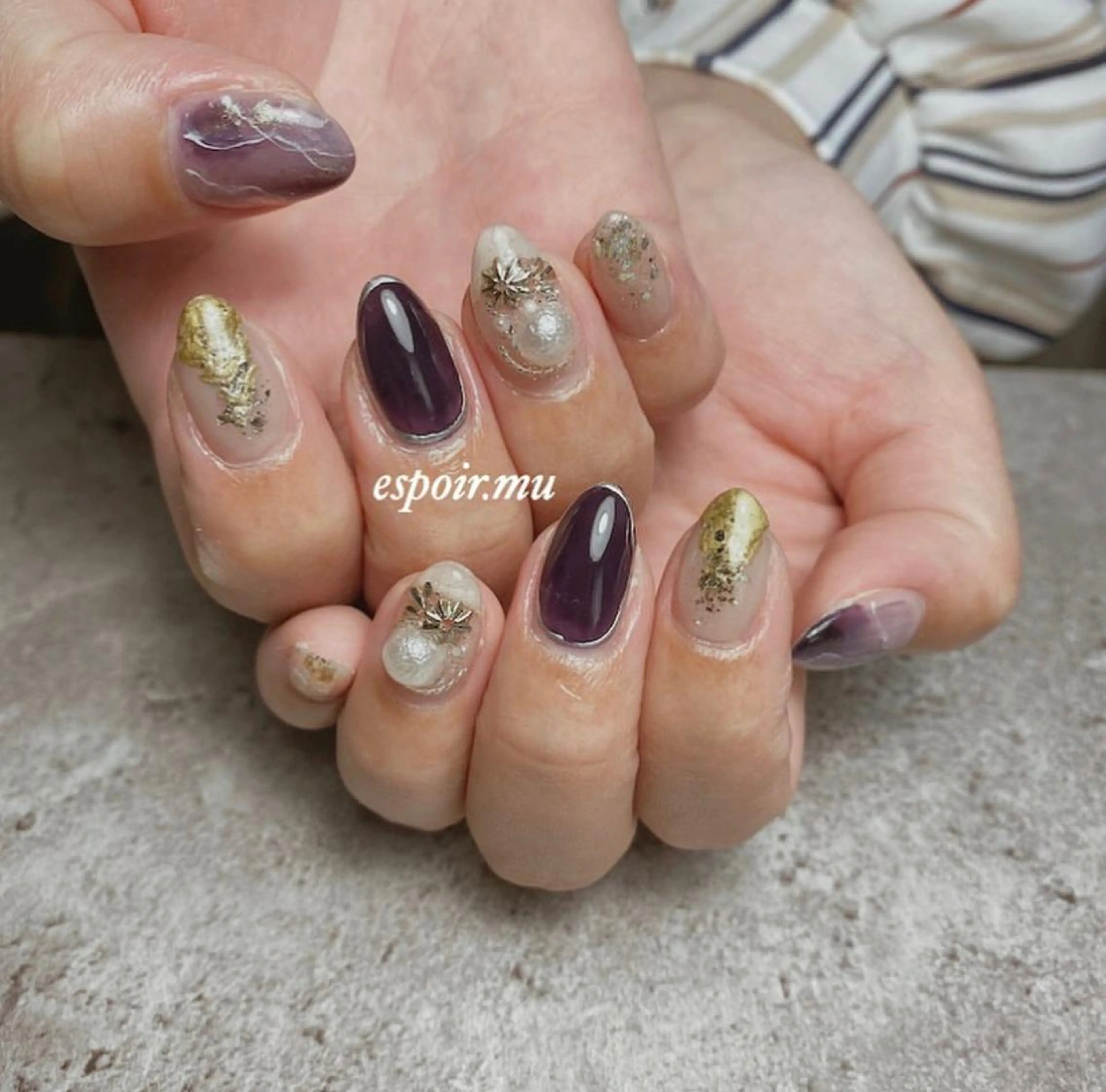 ネイル espoir. muのネイルデザイン