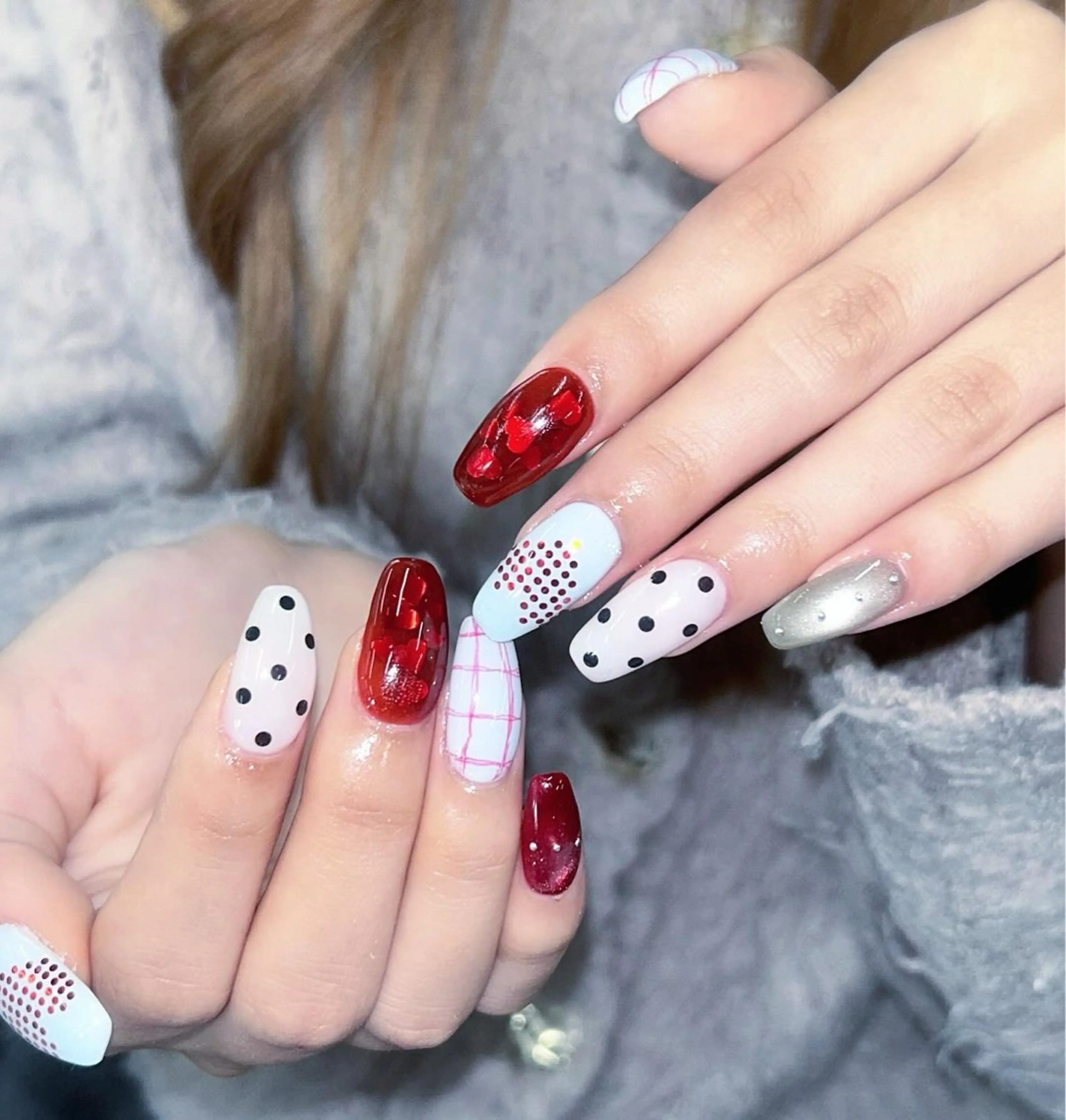 ネイル ハンドネイル ハンドケア Basic本厚木店 Mahiroᙏ̤̫͚のネイルデザイン