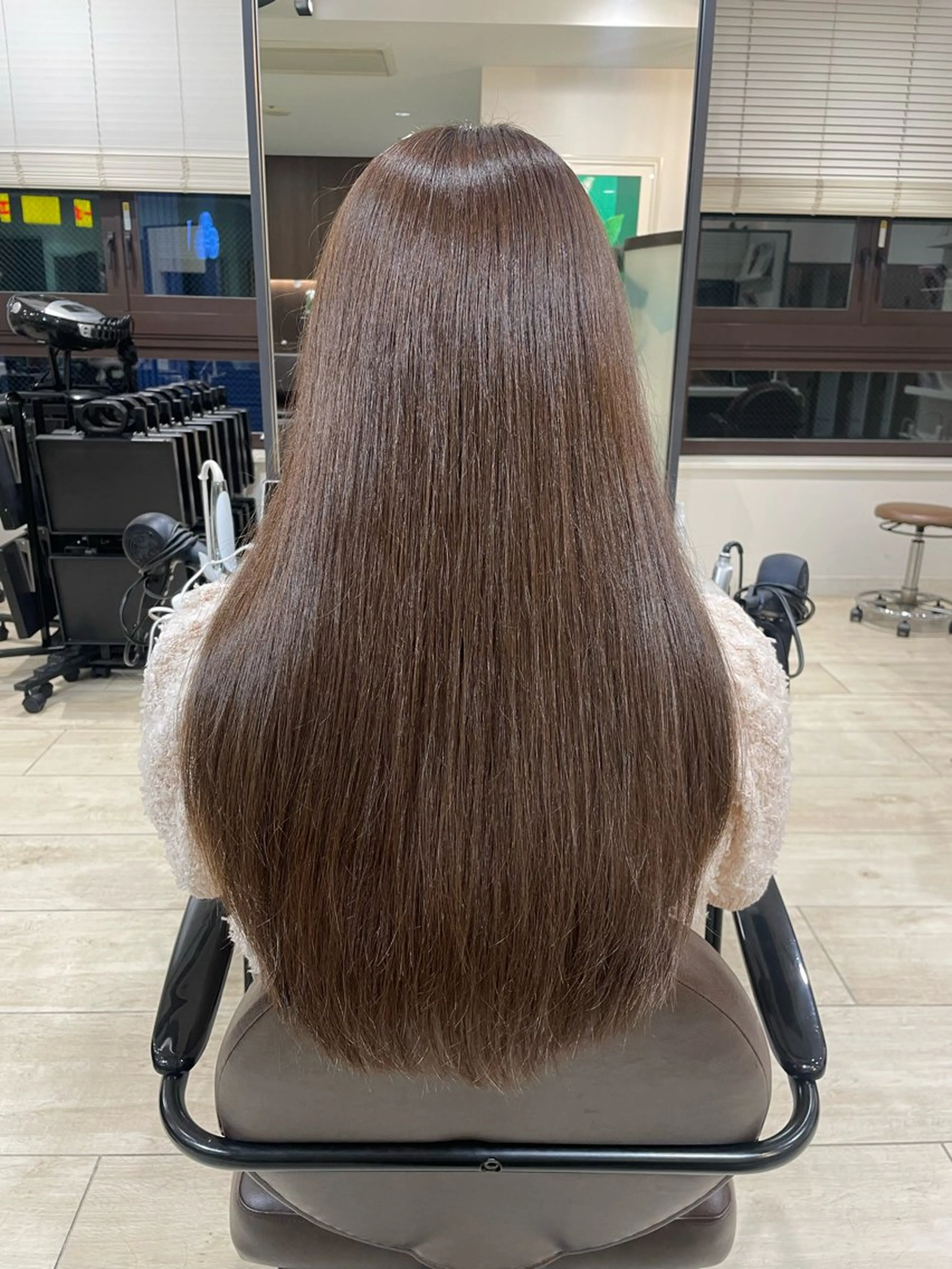 ロング カラー ブリーチ ブリーチなしカラー ヘアカラー 銀座/ケアカラー KOKIのヘアスタイル