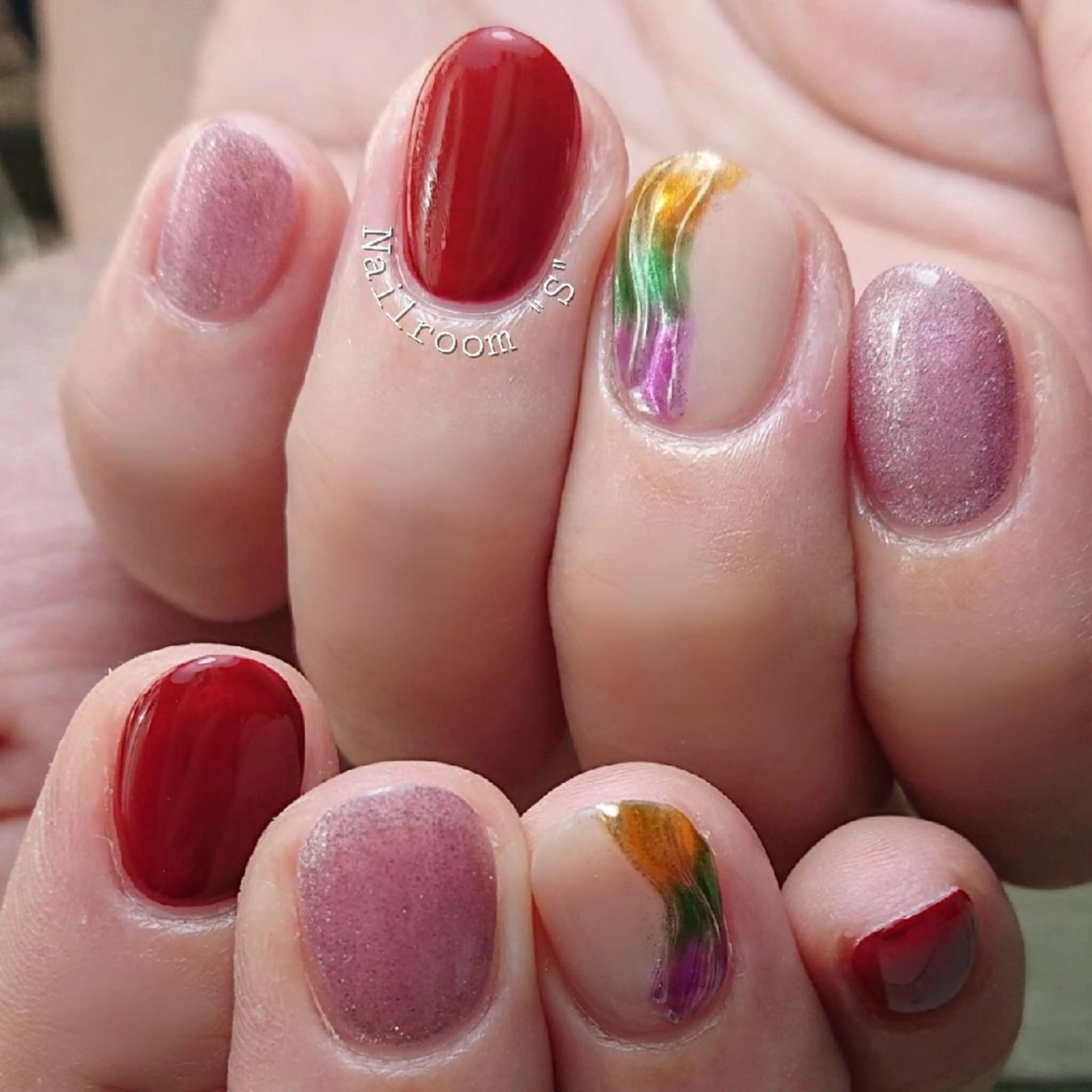 ネイル ニュアンスネイル ハンドネイル ハンドケア Nail room  "S"  SAKAIのネイルデザイン