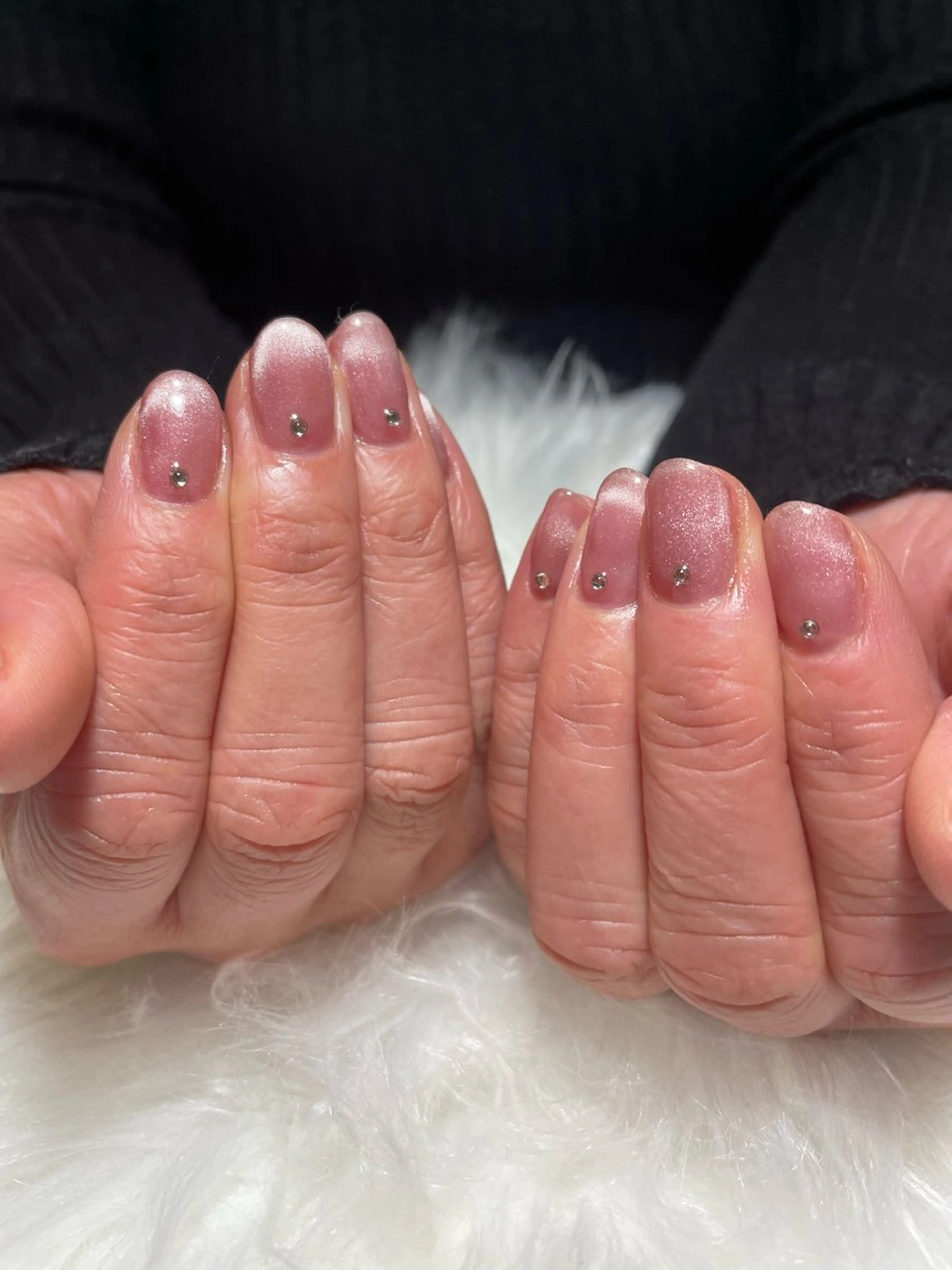 ネイル ストーンネイル ハンドネイル neige Kouzukiのネイルデザイン