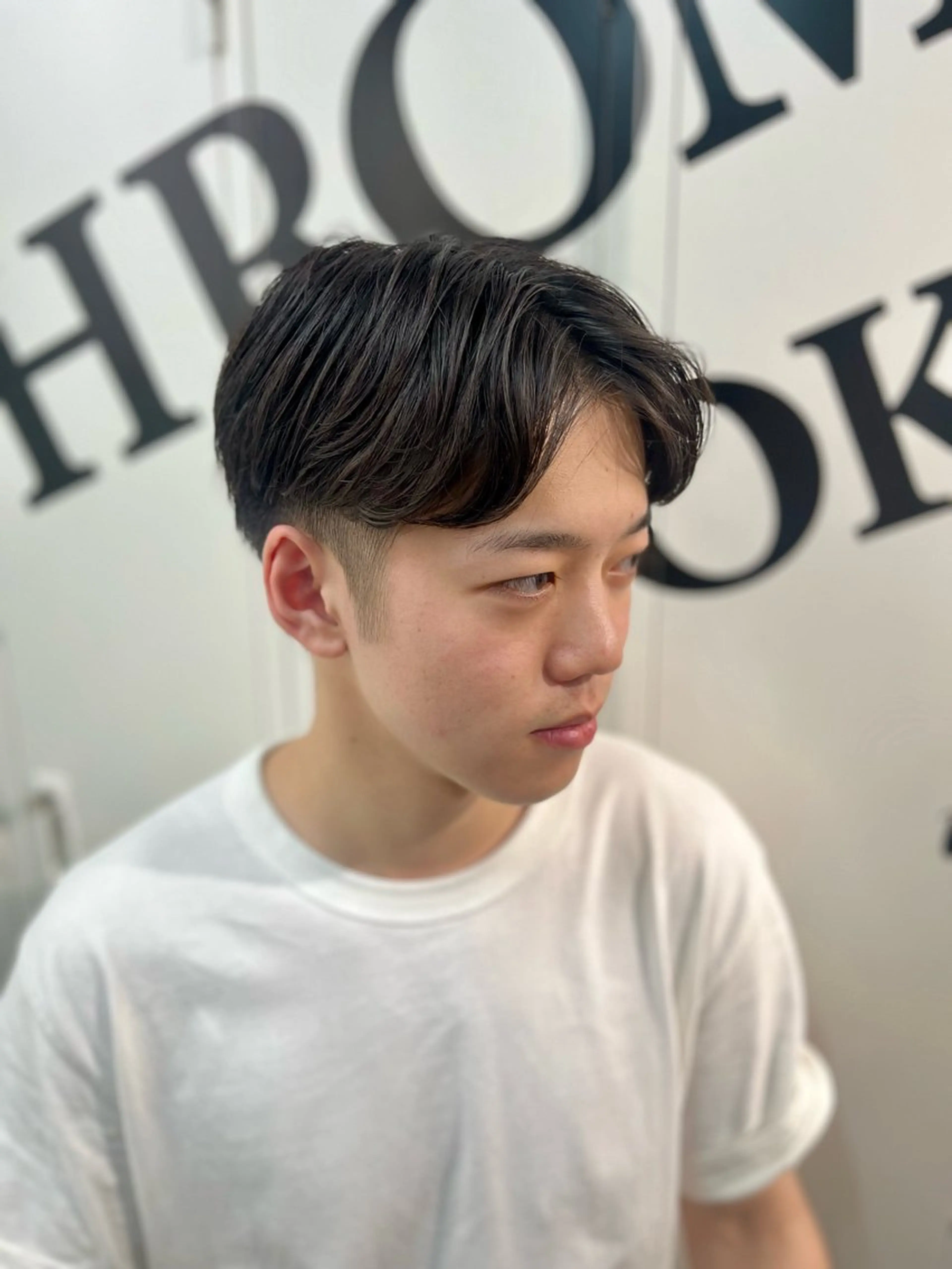 ミディアム CHROM TOKYO the  Barber 新宿店所属・畠山 敦匡のヘアスタイル
