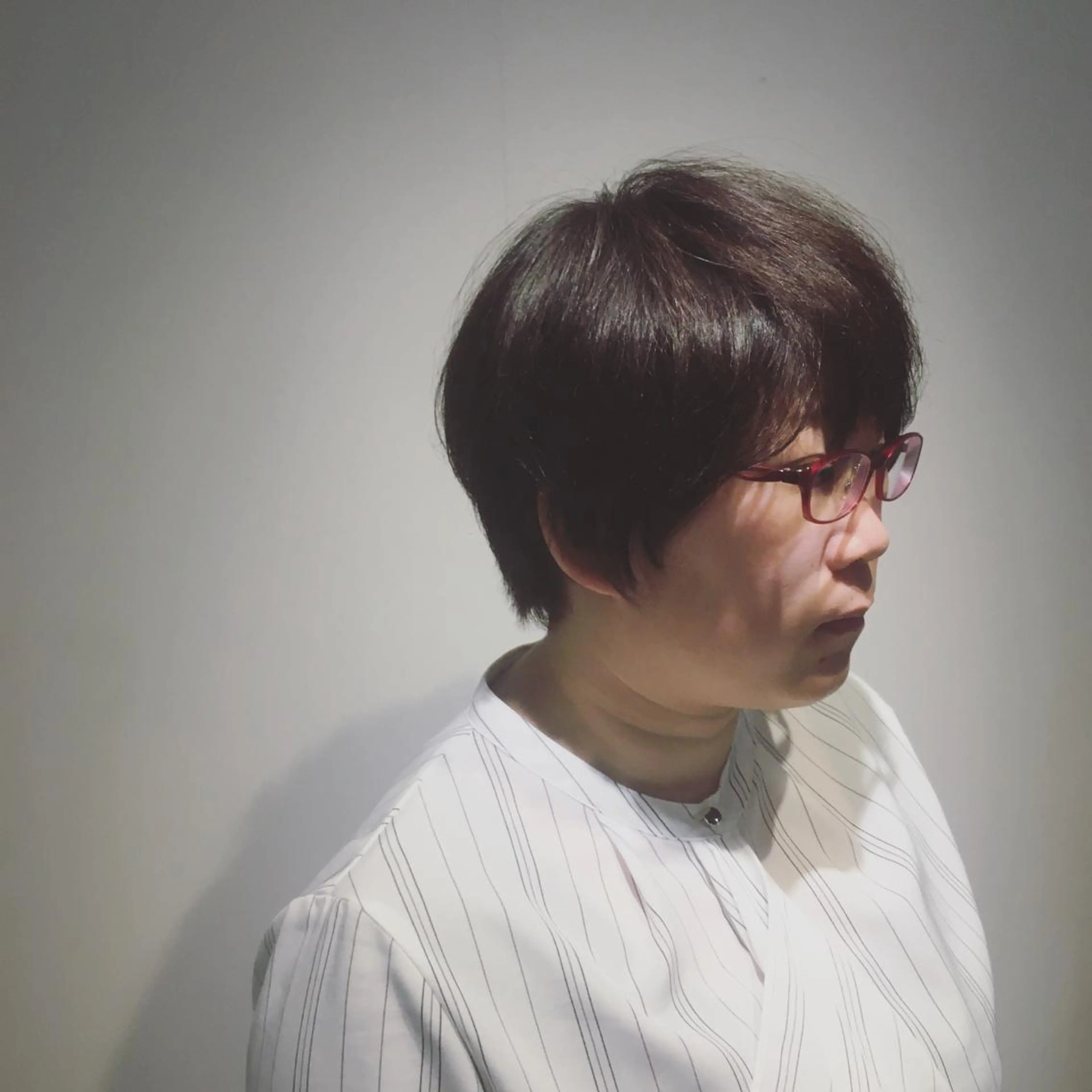 ショート カラー カット ヘアカラー トリートメント しのはら まどかのヘアスタイル