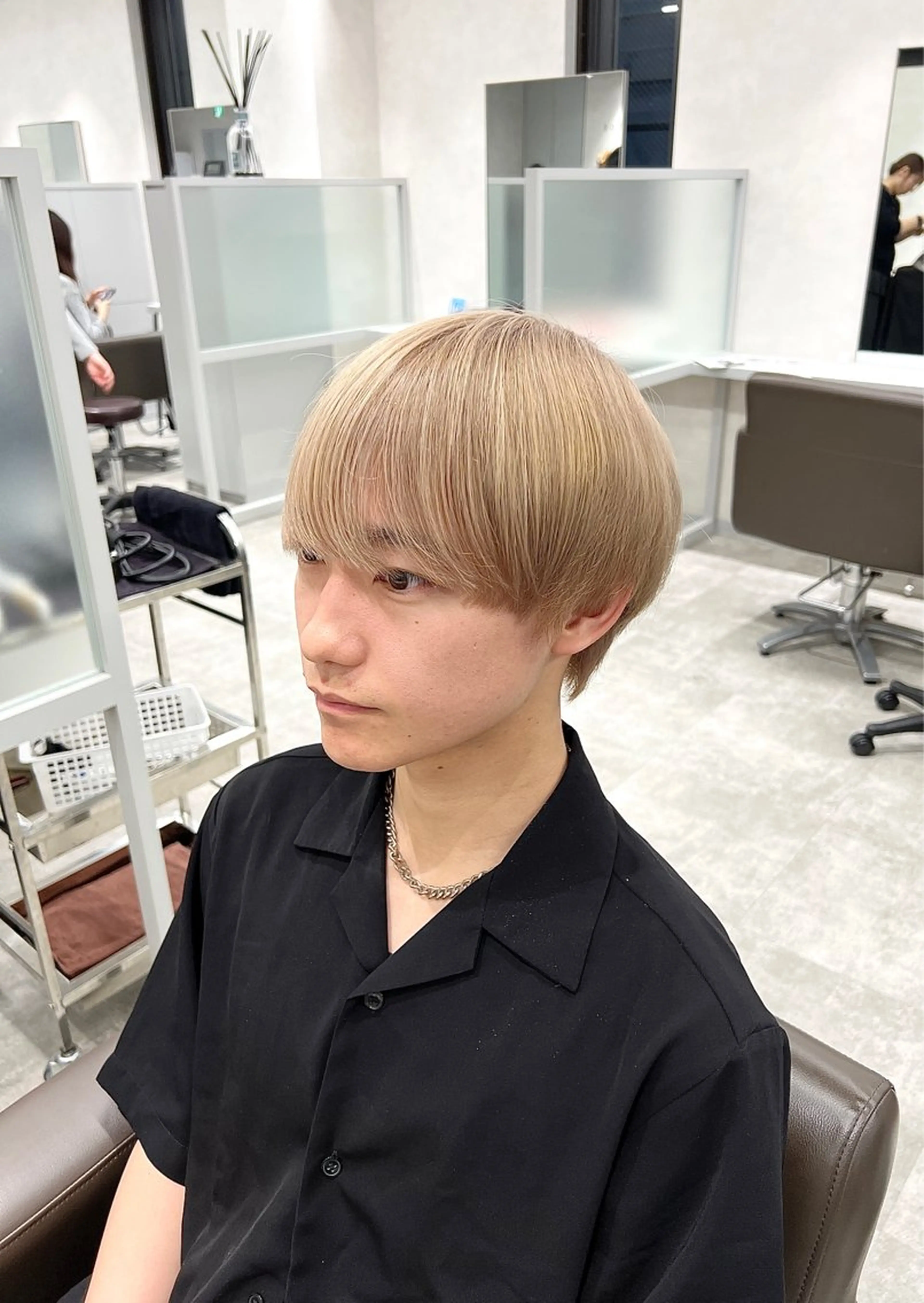 カット+ブリーチ+カラー+トリートメント ¥15000の写真