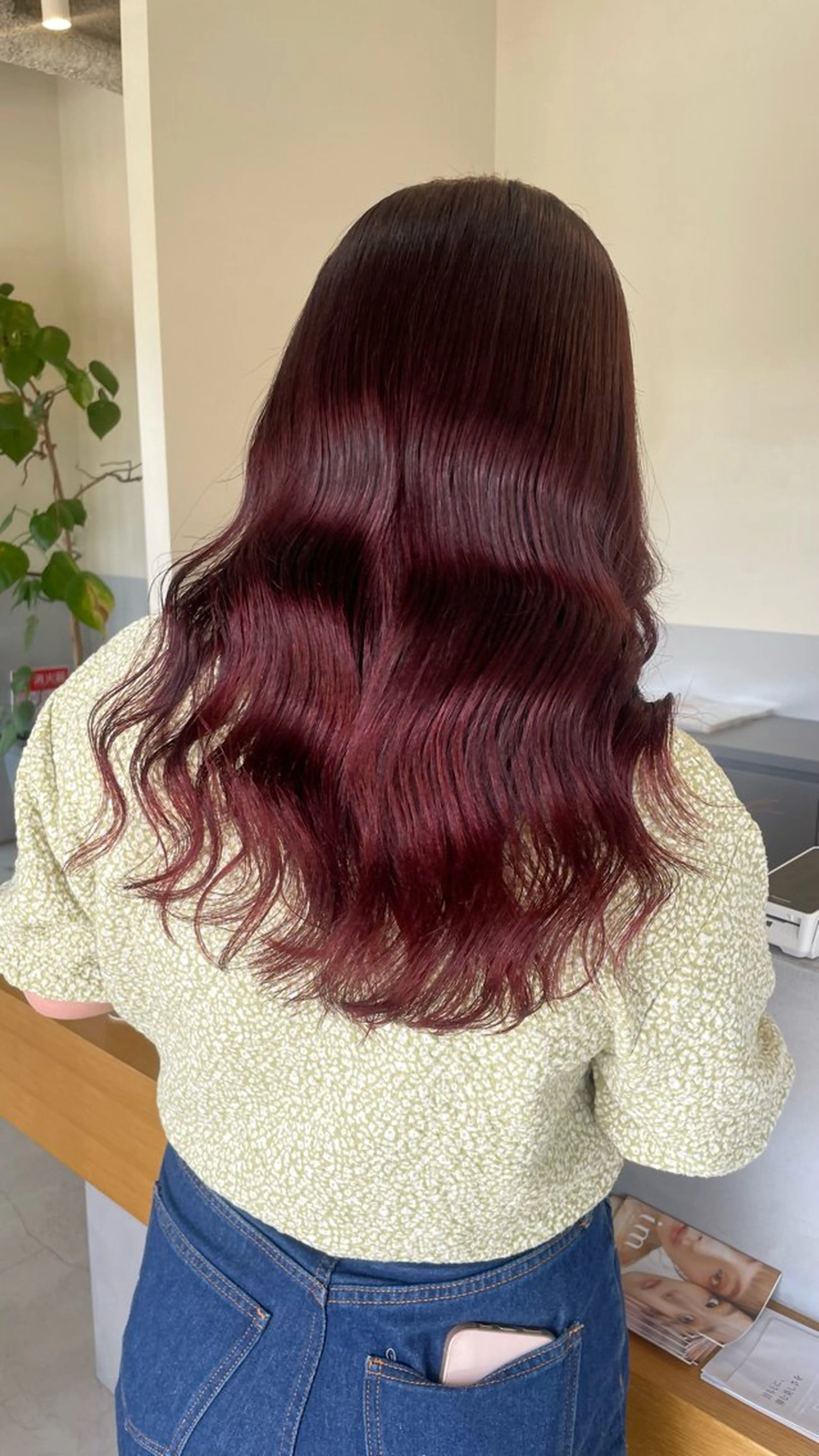 セミロング basho ノエ.／カットモデルのヘアスタイル