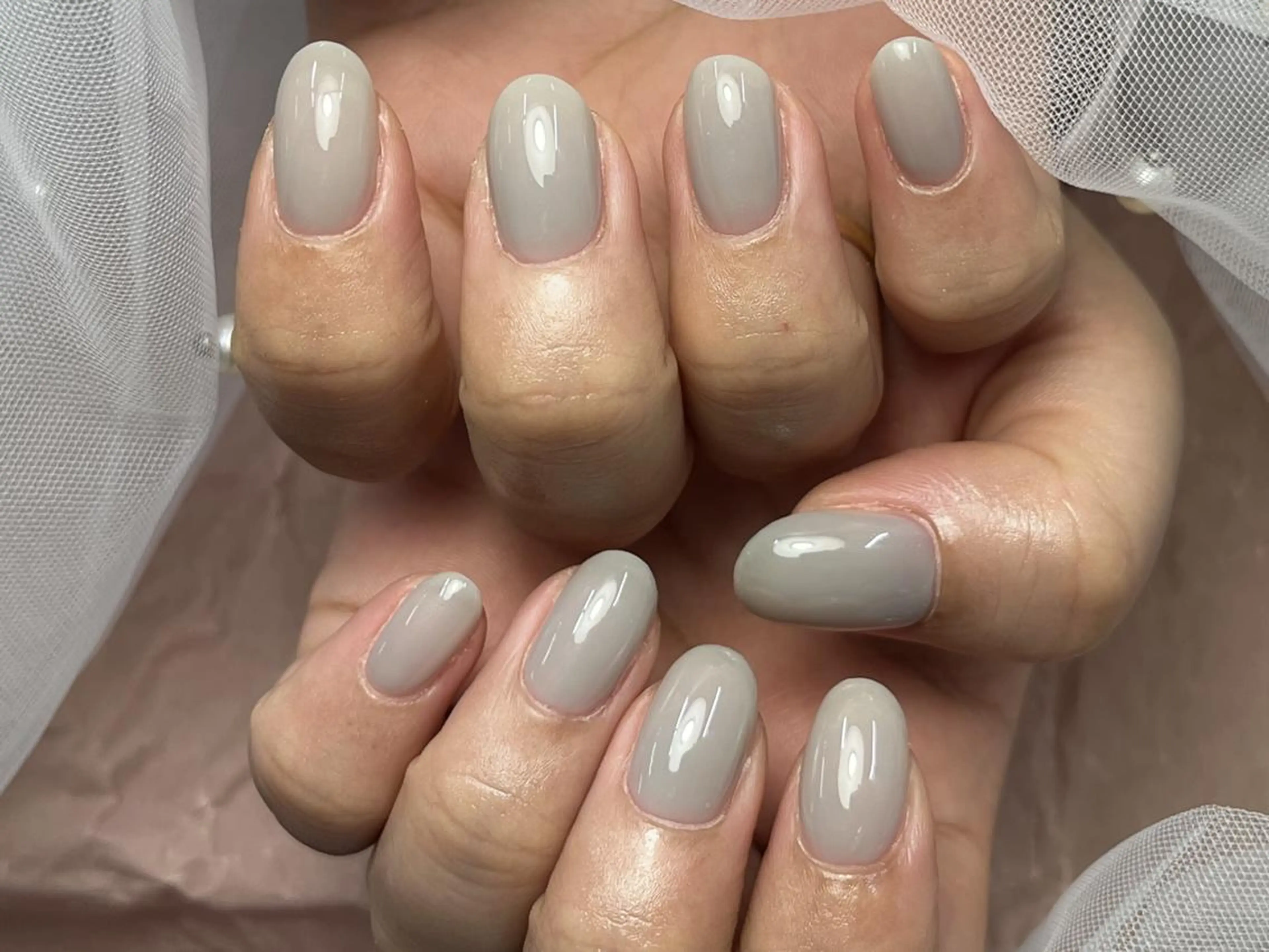 ネイル オフィスネイル シンプルネイル ハンドネイル ToliyDeliy Nail Salonのネイルデザイン