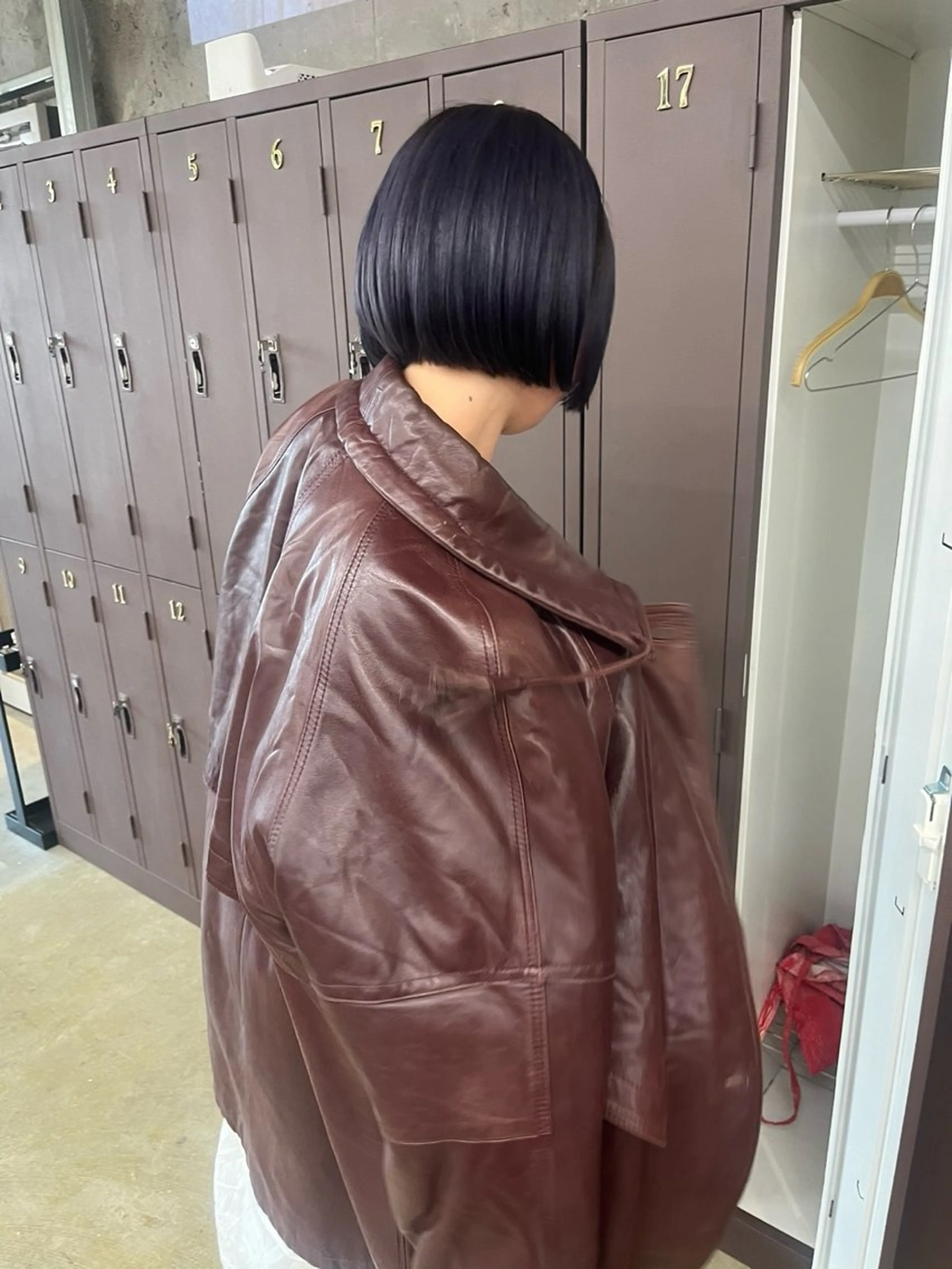 ショート カラー ナガノリノ /ボブ/ ベージュ/暖色のヘアスタイル