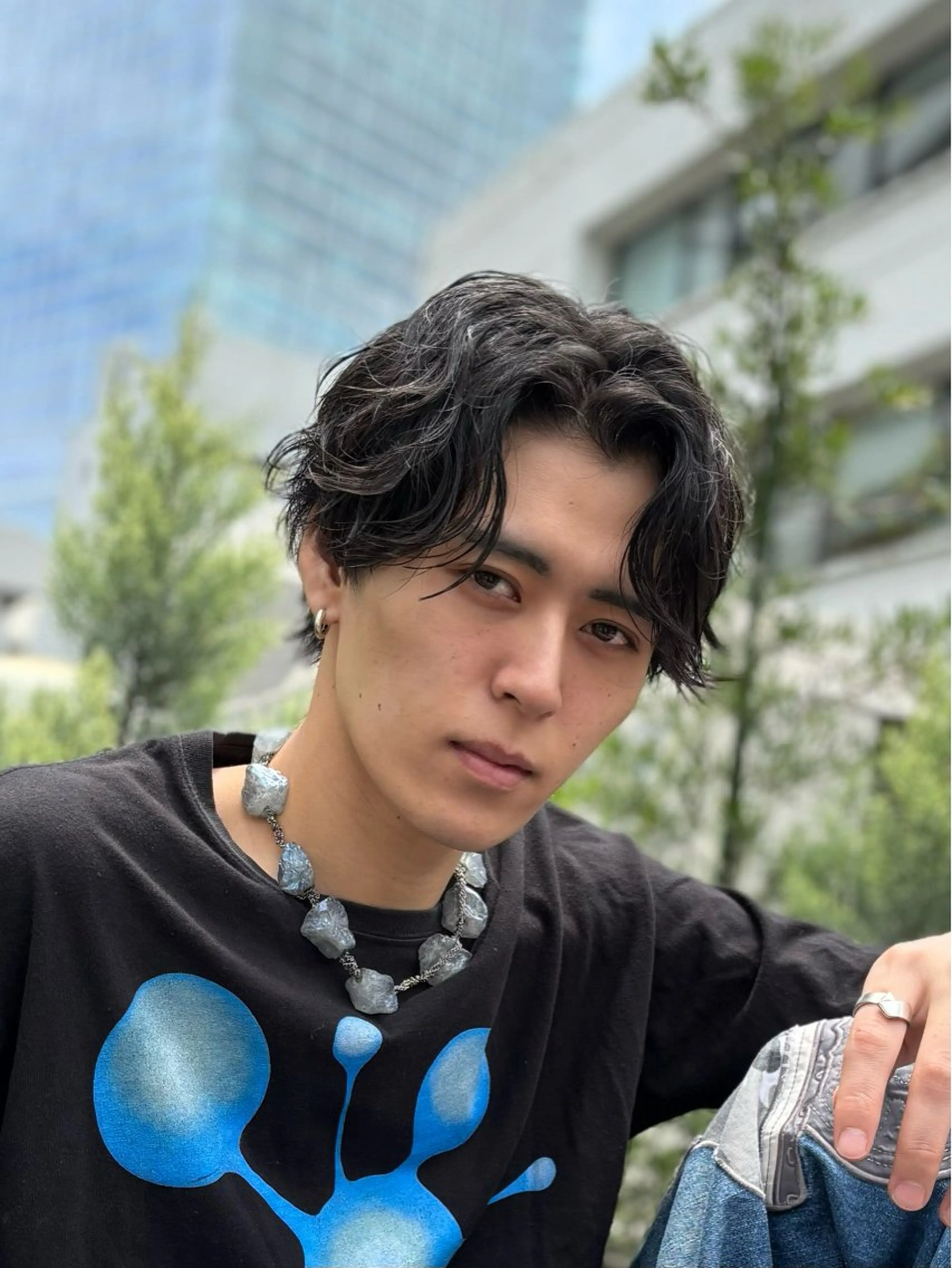 パーマ メンズ kiona所属・守屋裕太 レディースカットのヘアスタイル