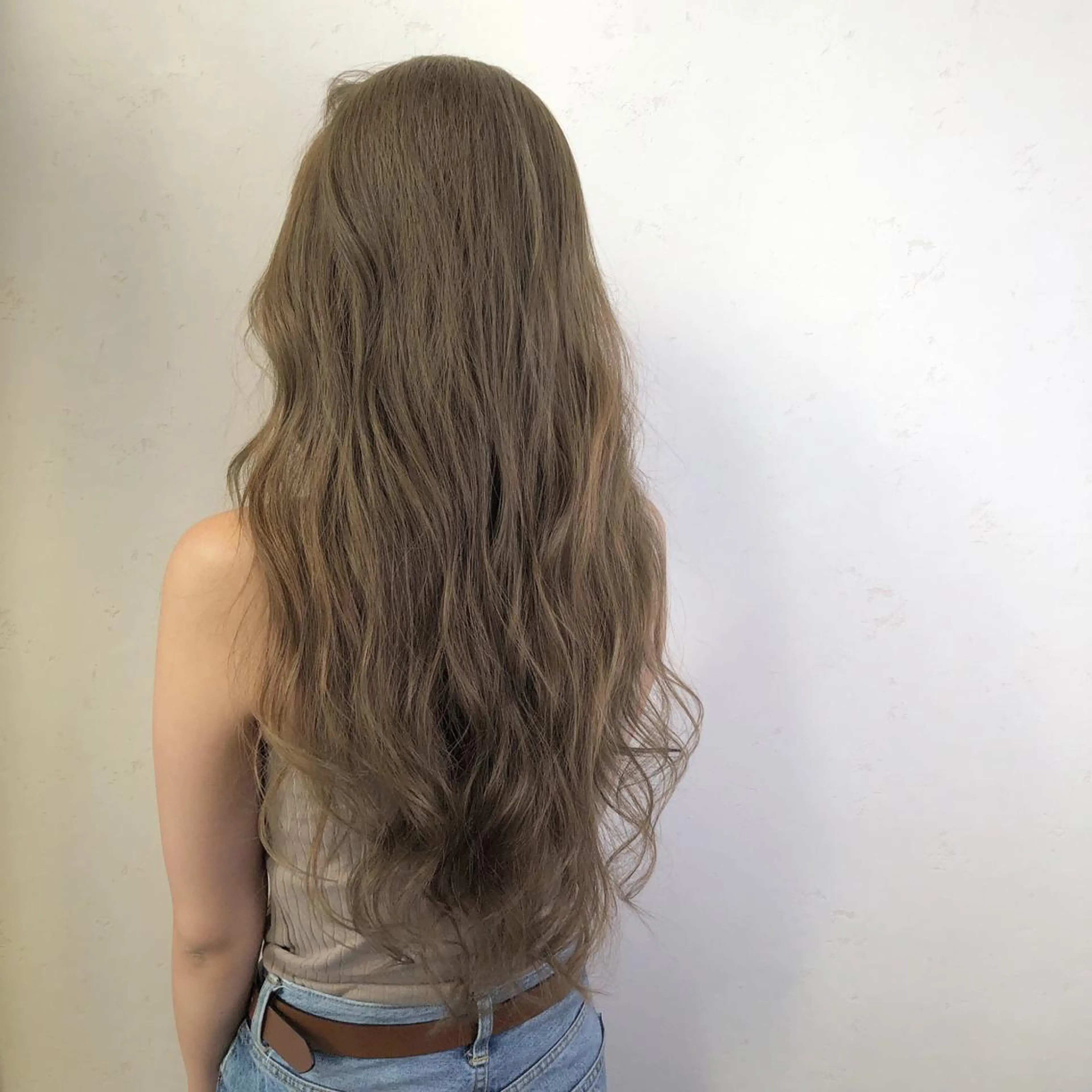 ロング 西川 仁のヘアスタイル