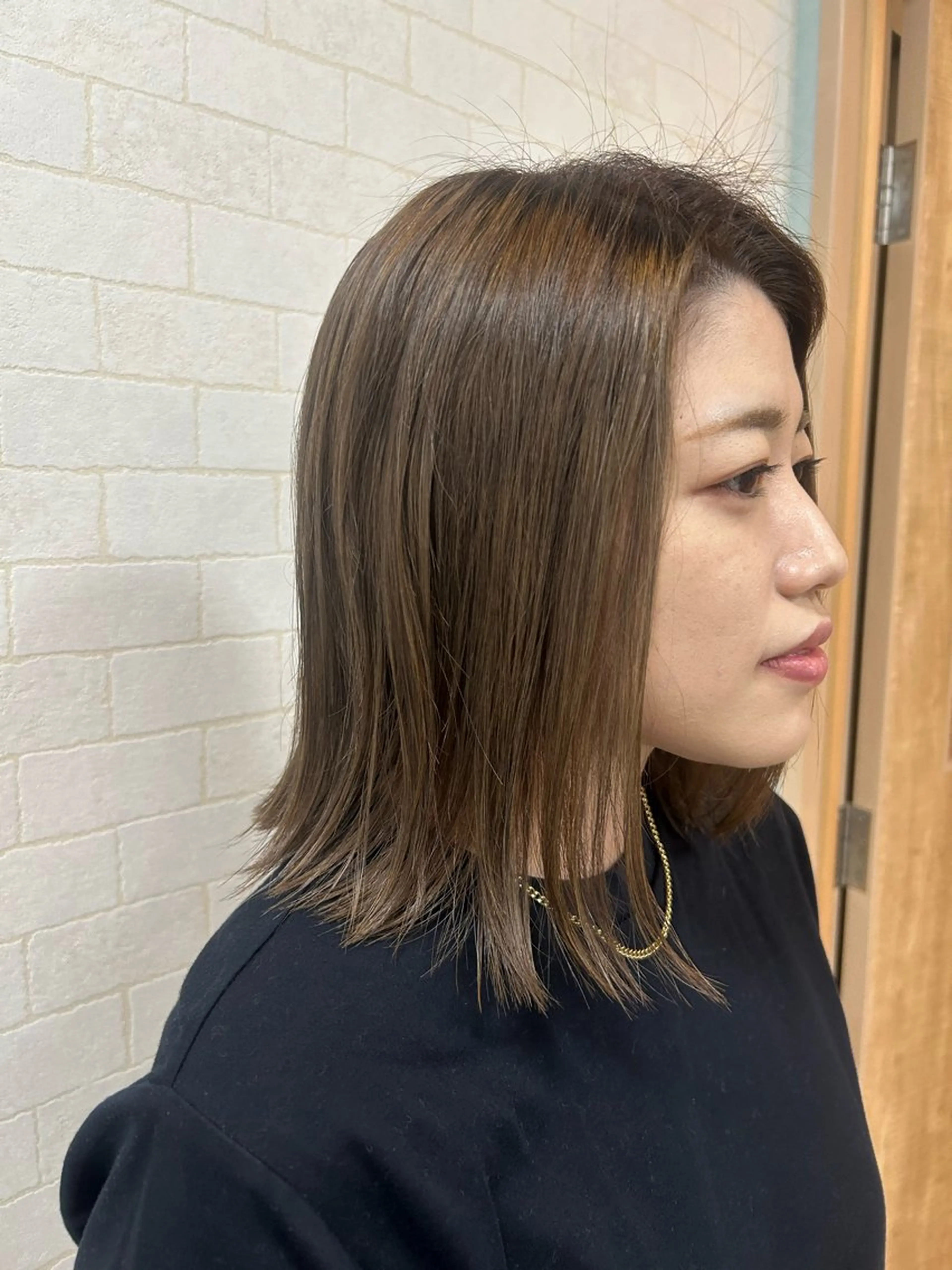 ミディアム カット ヘアカラー 瀧 葉月のマツエク・マツパデザイン