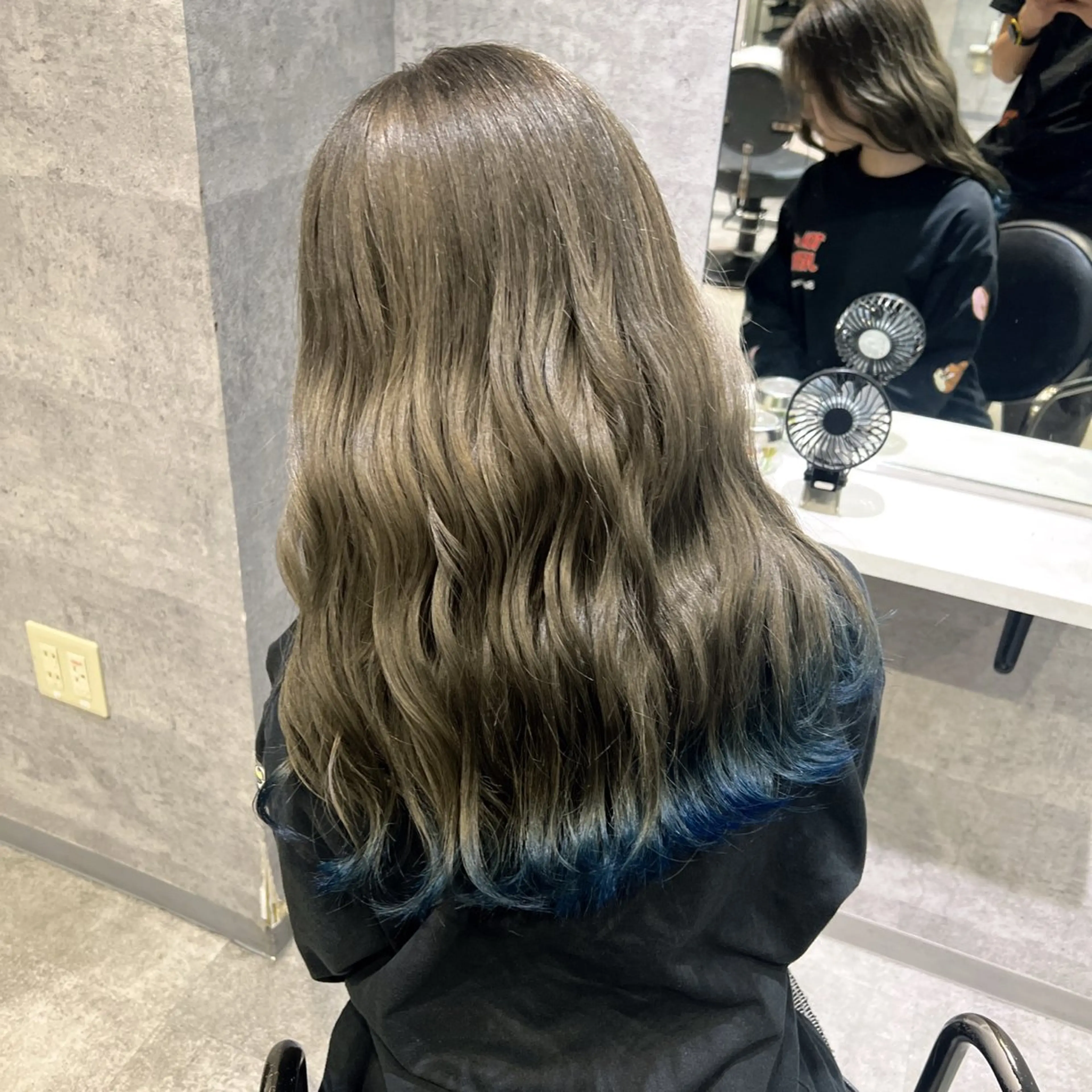 ロング カット ヘアカラー _White難波店所属・武元裕聖/ モデル募集中のヘアスタイル