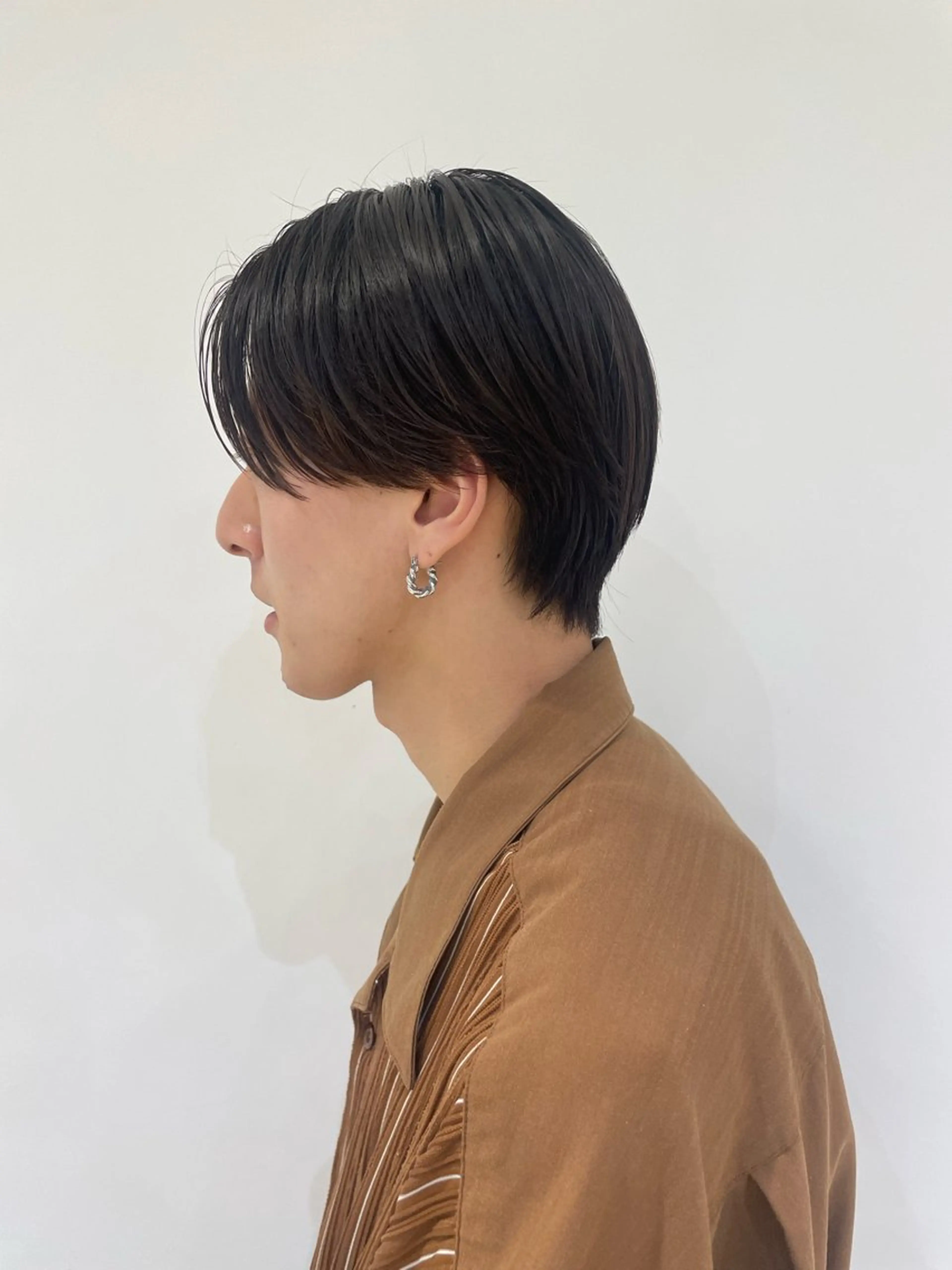ショート メンズ カット 縮毛矯正 🇰🇷韓国風カット 🇰🇷　鈴木海斗のヘアスタイル