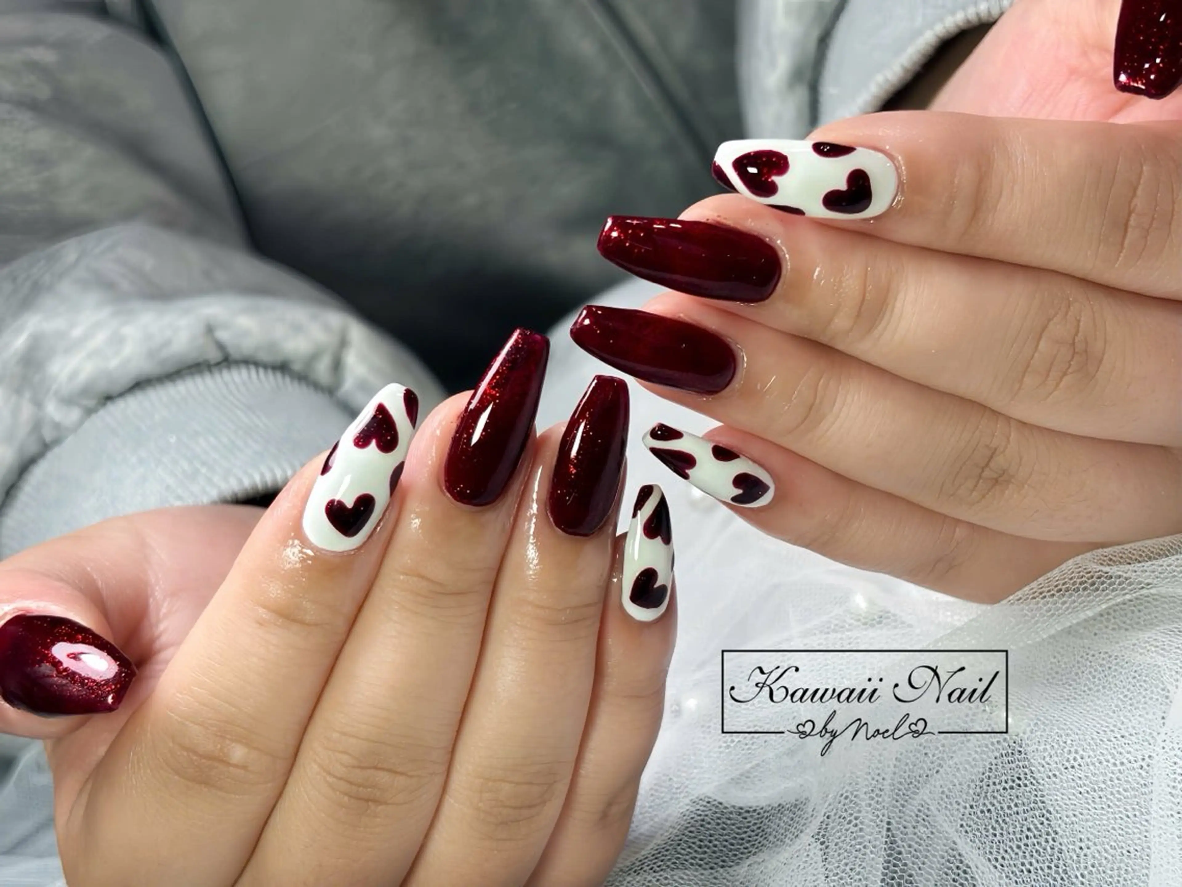 ネイル アートネイル フットネイル フレンチネイル ジェルネイル 韓国ネイル ハンドネイル Kawaii Nail Salon所属・Kawaii-jp Tomisatoのネイルデザイン