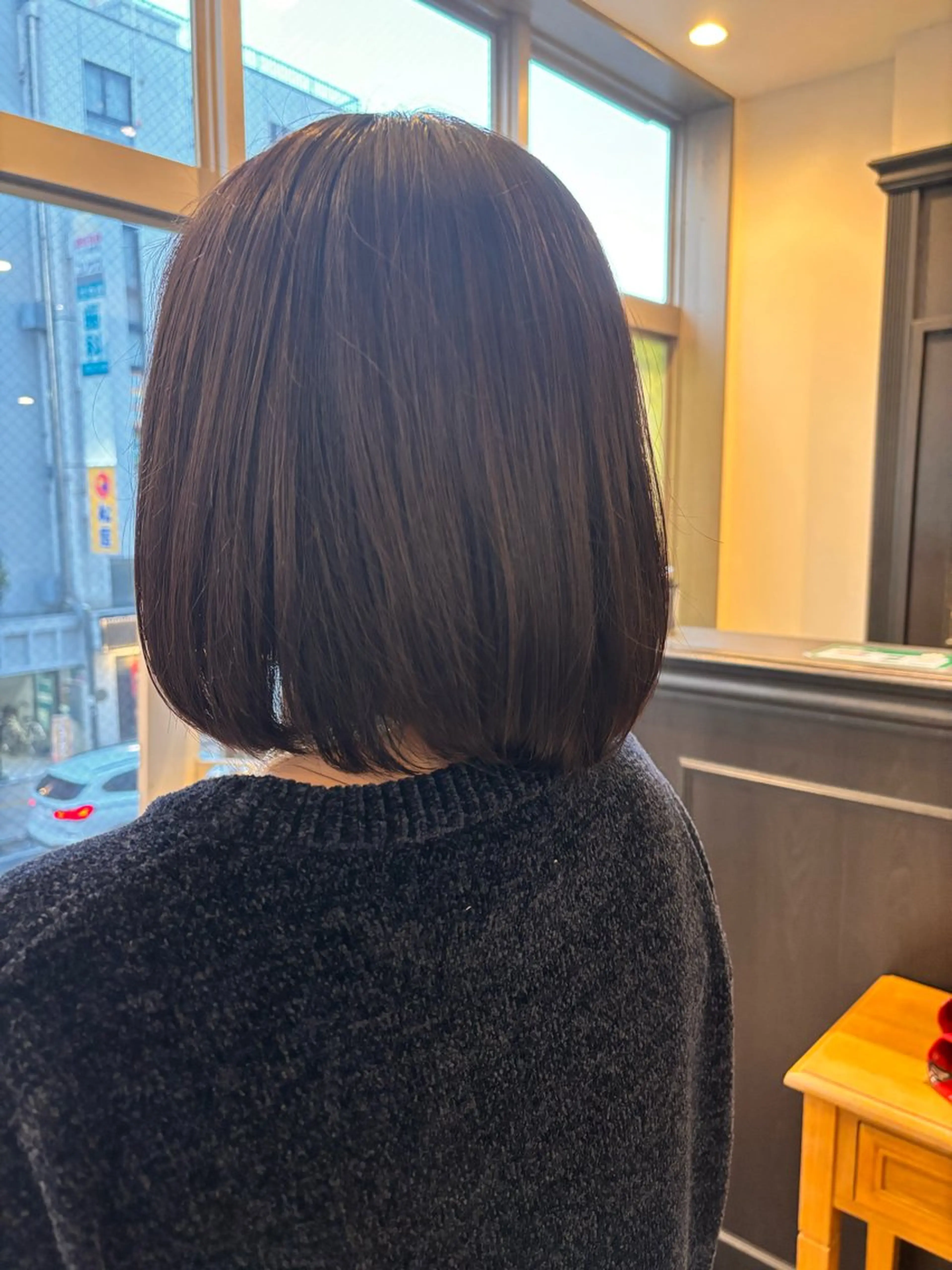 カラー 高橋 唯のヘアスタイル