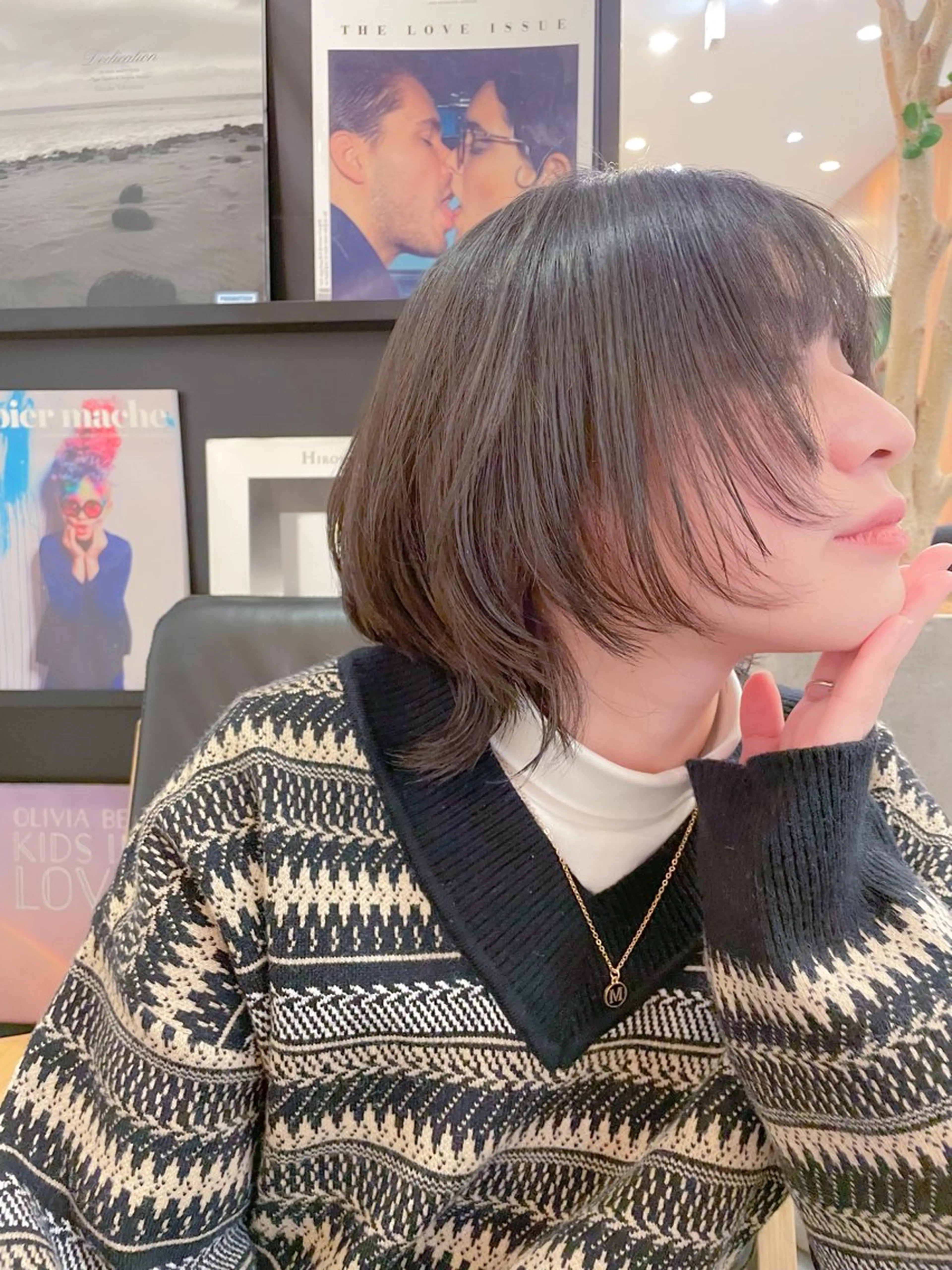 ミディアム Yusuke ユウスケのヘアスタイル