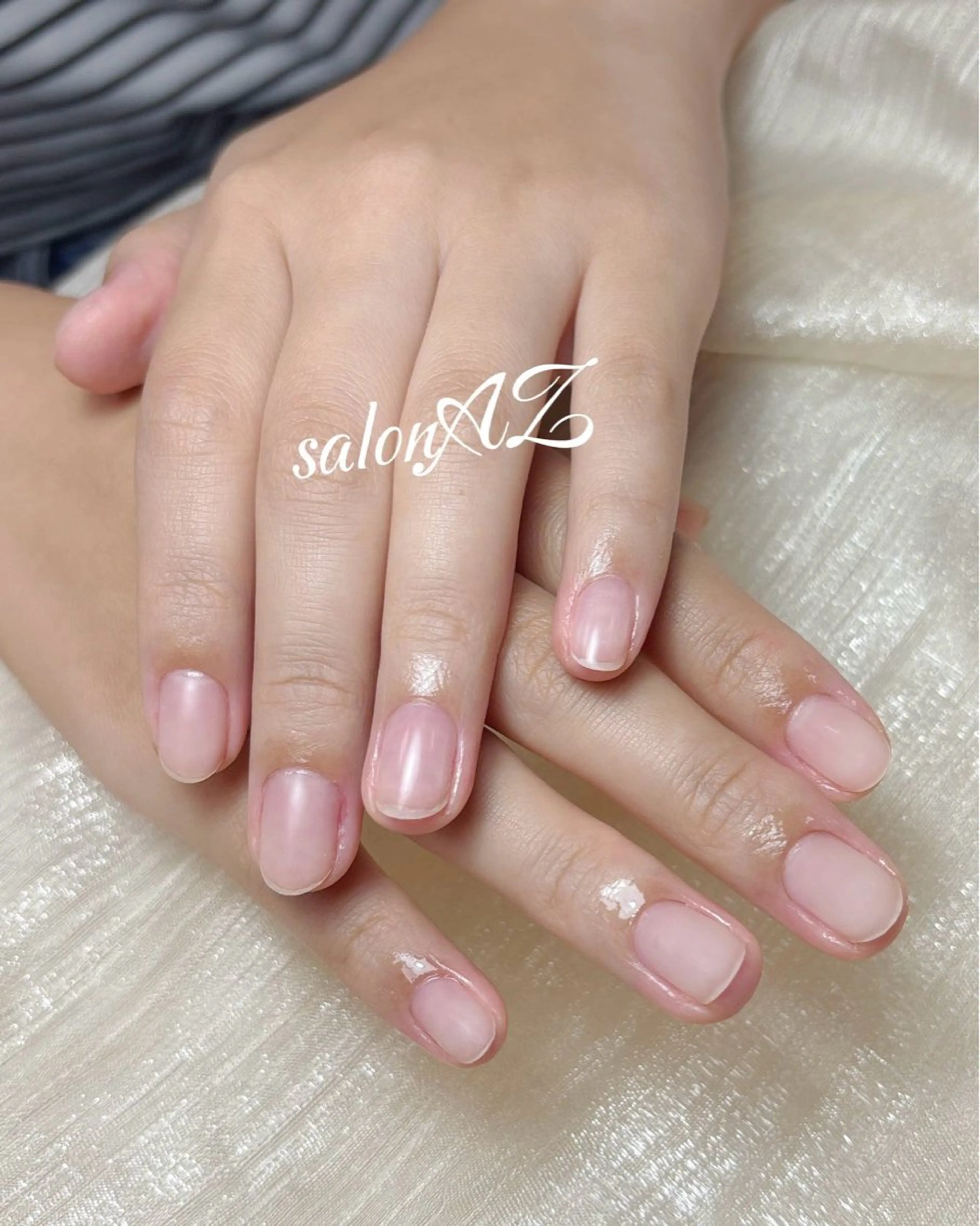 ネイル クリアネイル マットネイル salon AZのネイルデザイン